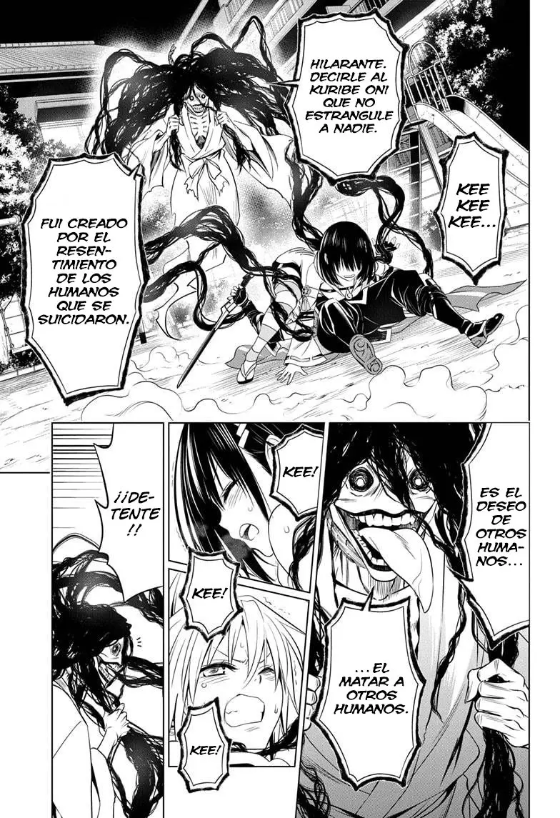 Ayakashi Triangle capítulo 52 página 8