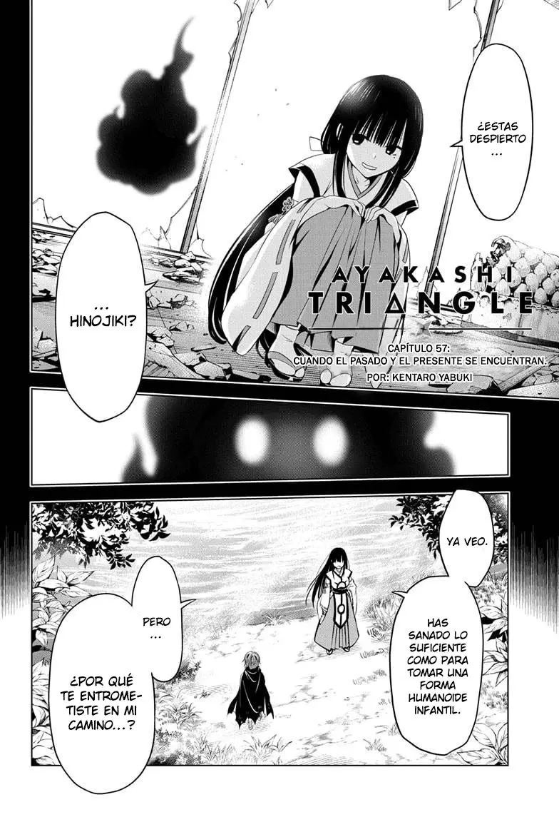 Ayakashi Triangle capítulo 57 página 3