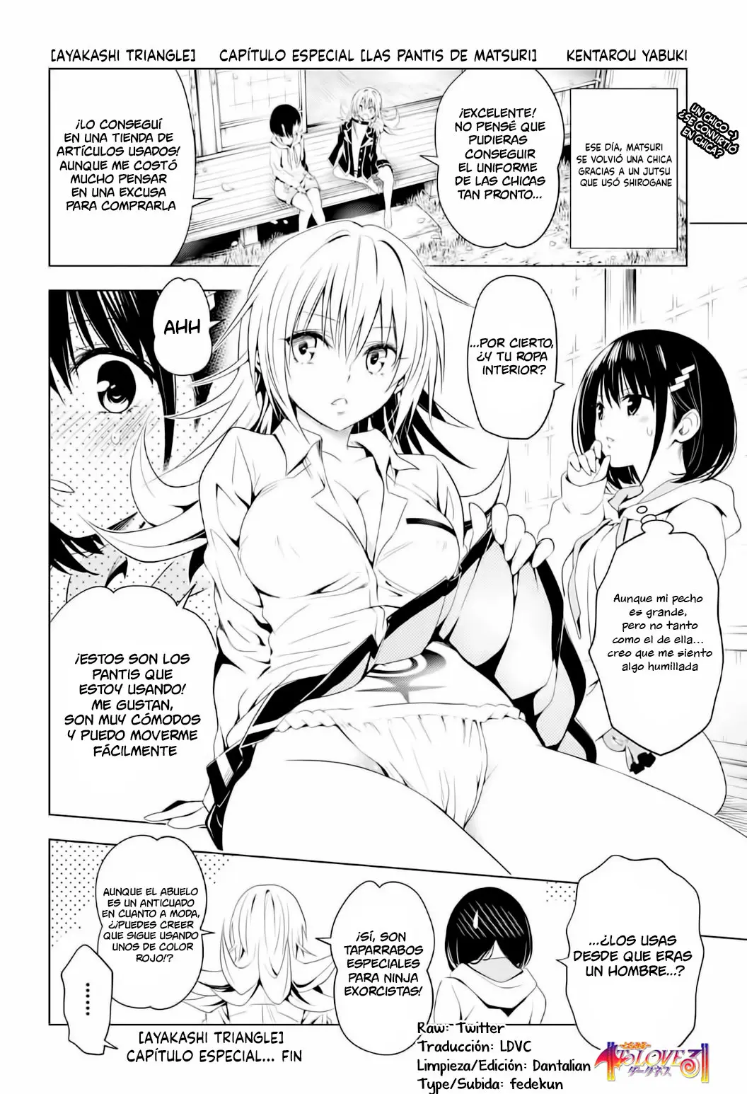 Ayakashi Triangle capítulo 6.5 página 1