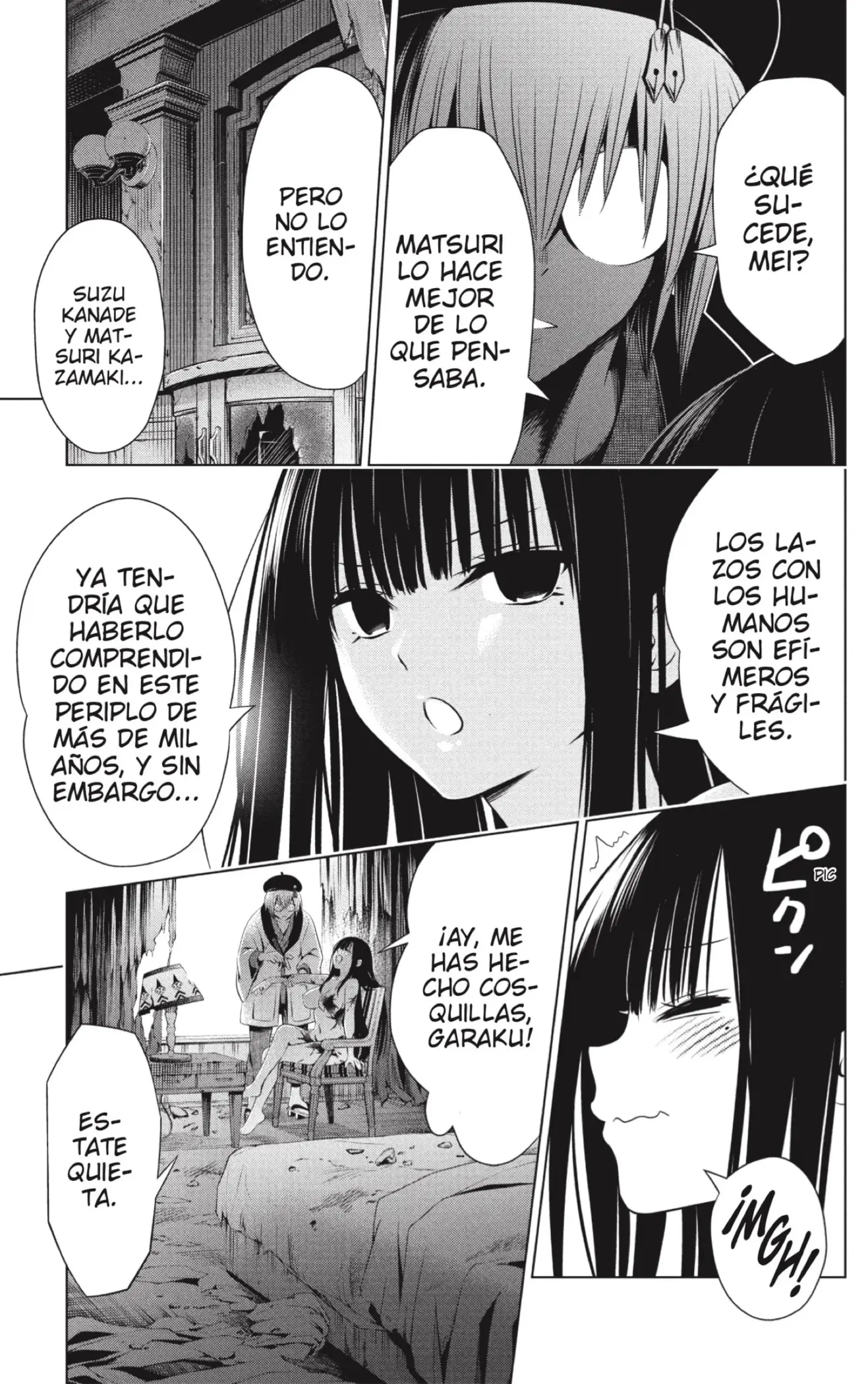Ayakashi Triangle capítulo 67 página 11