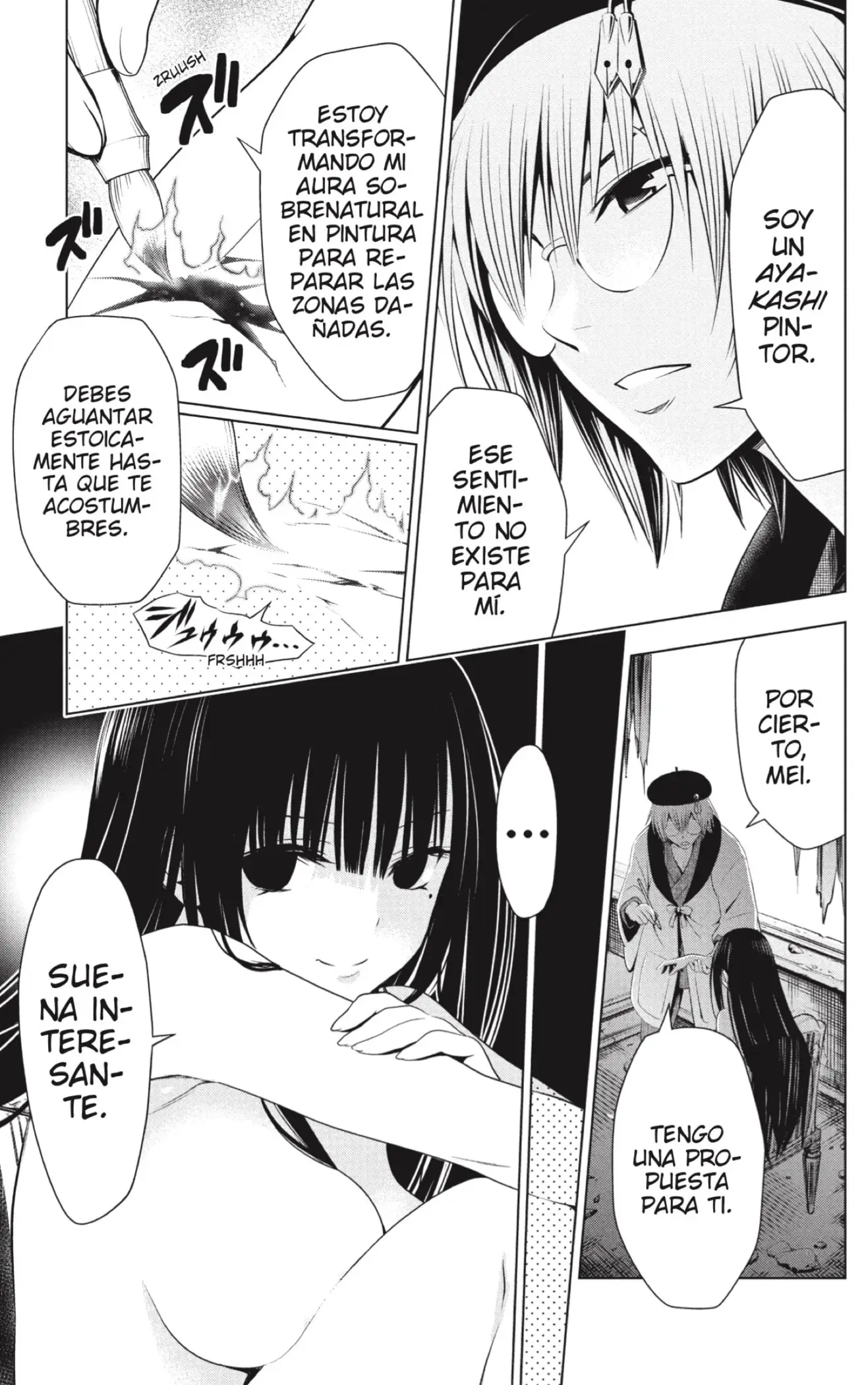 Ayakashi Triangle capítulo 67 página 13