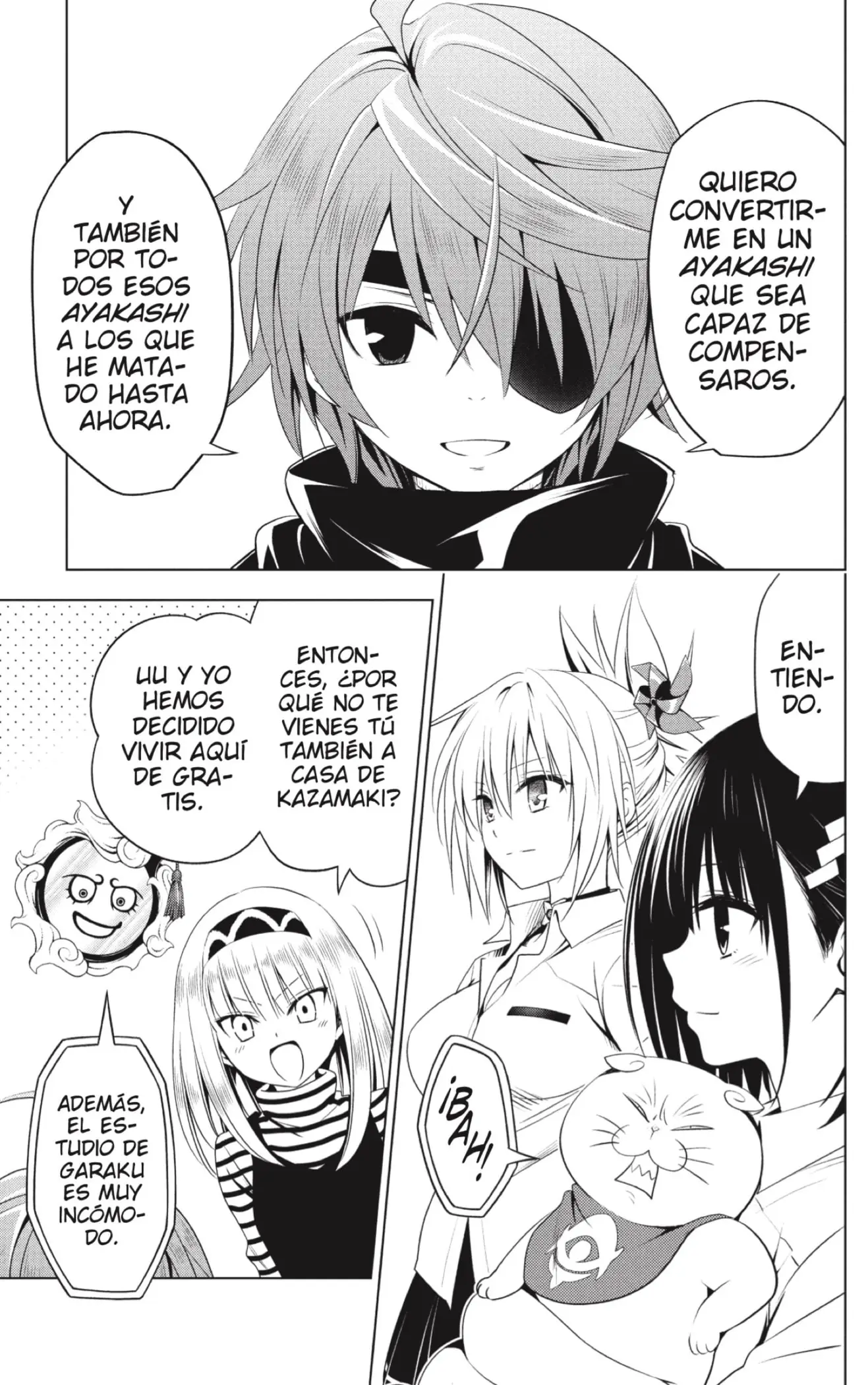 Ayakashi Triangle capítulo 67 página 15