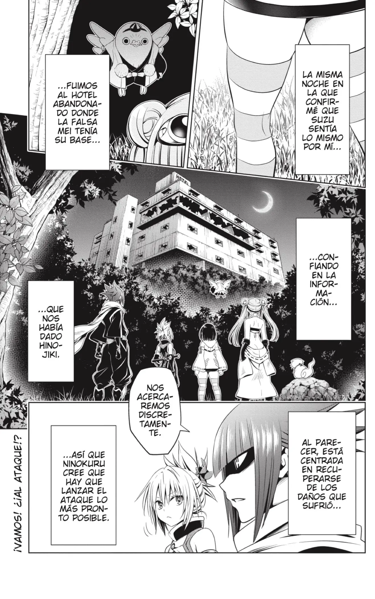 Ayakashi Triangle capítulo 70 página 1