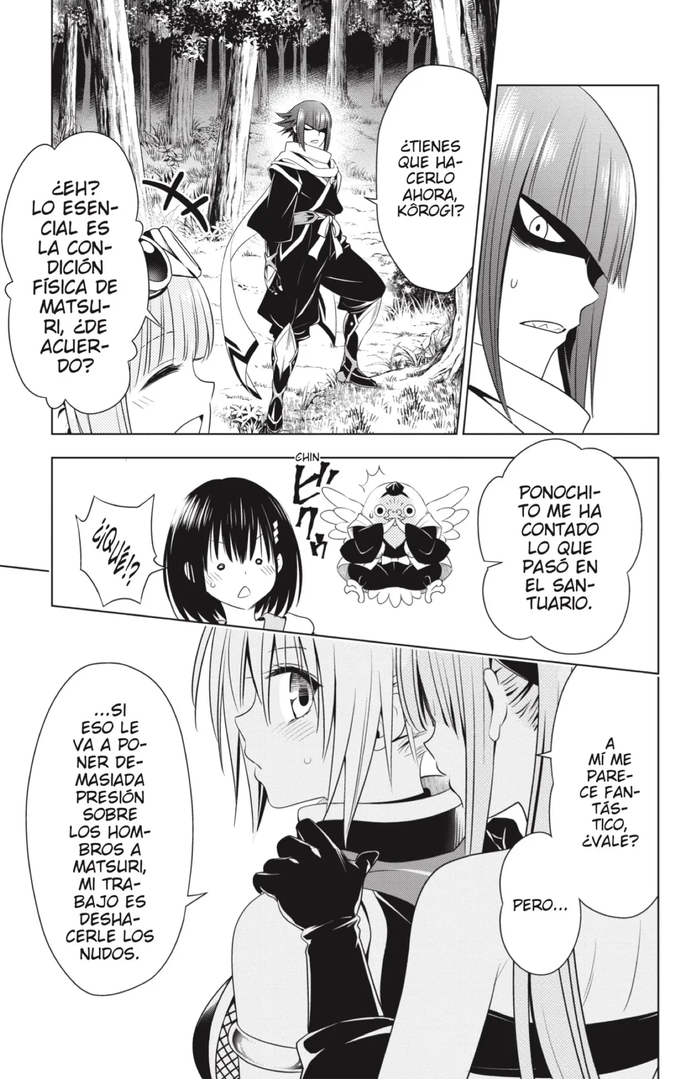 Ayakashi Triangle capítulo 70 página 5