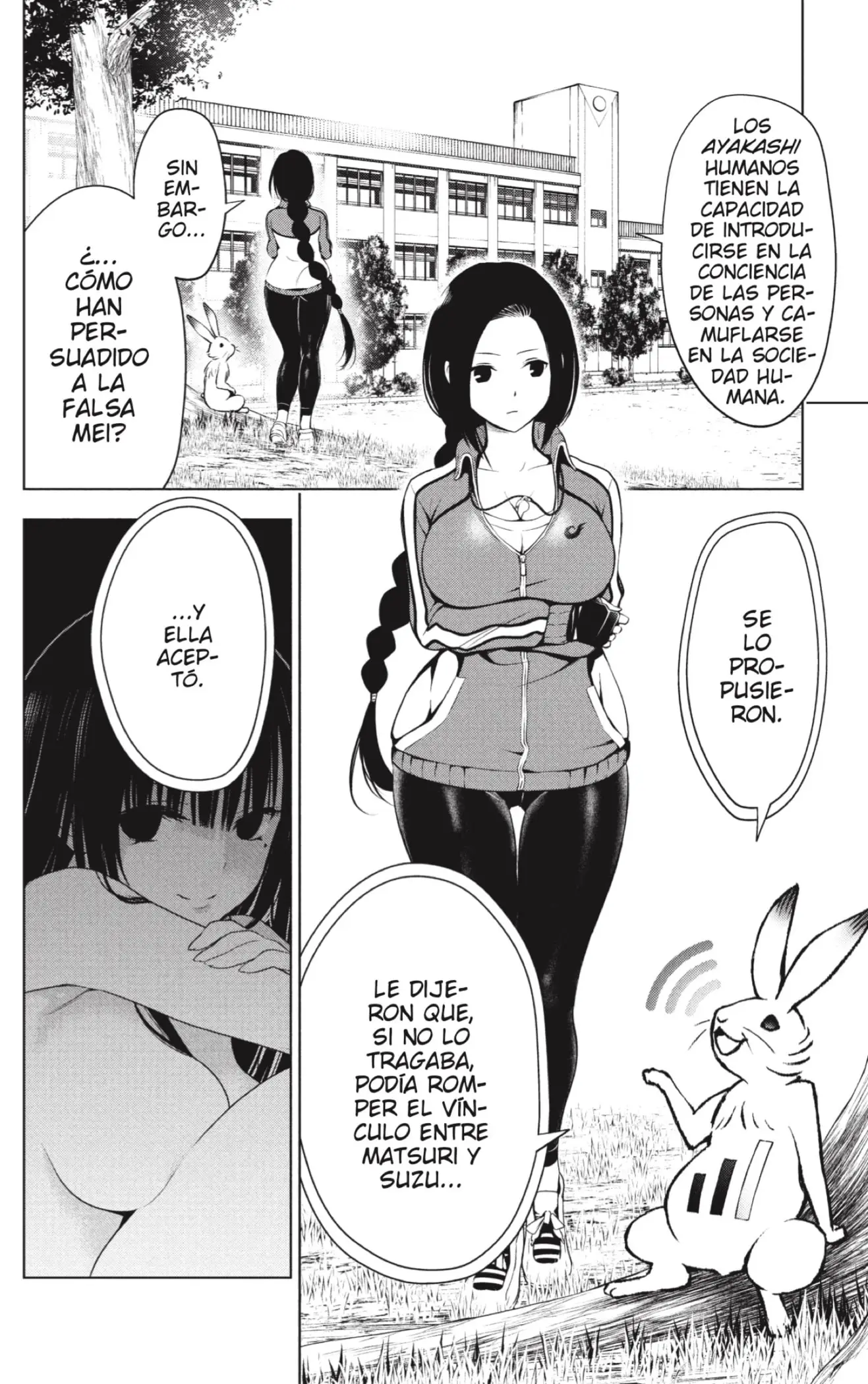 Ayakashi Triangle capítulo 71 página 8