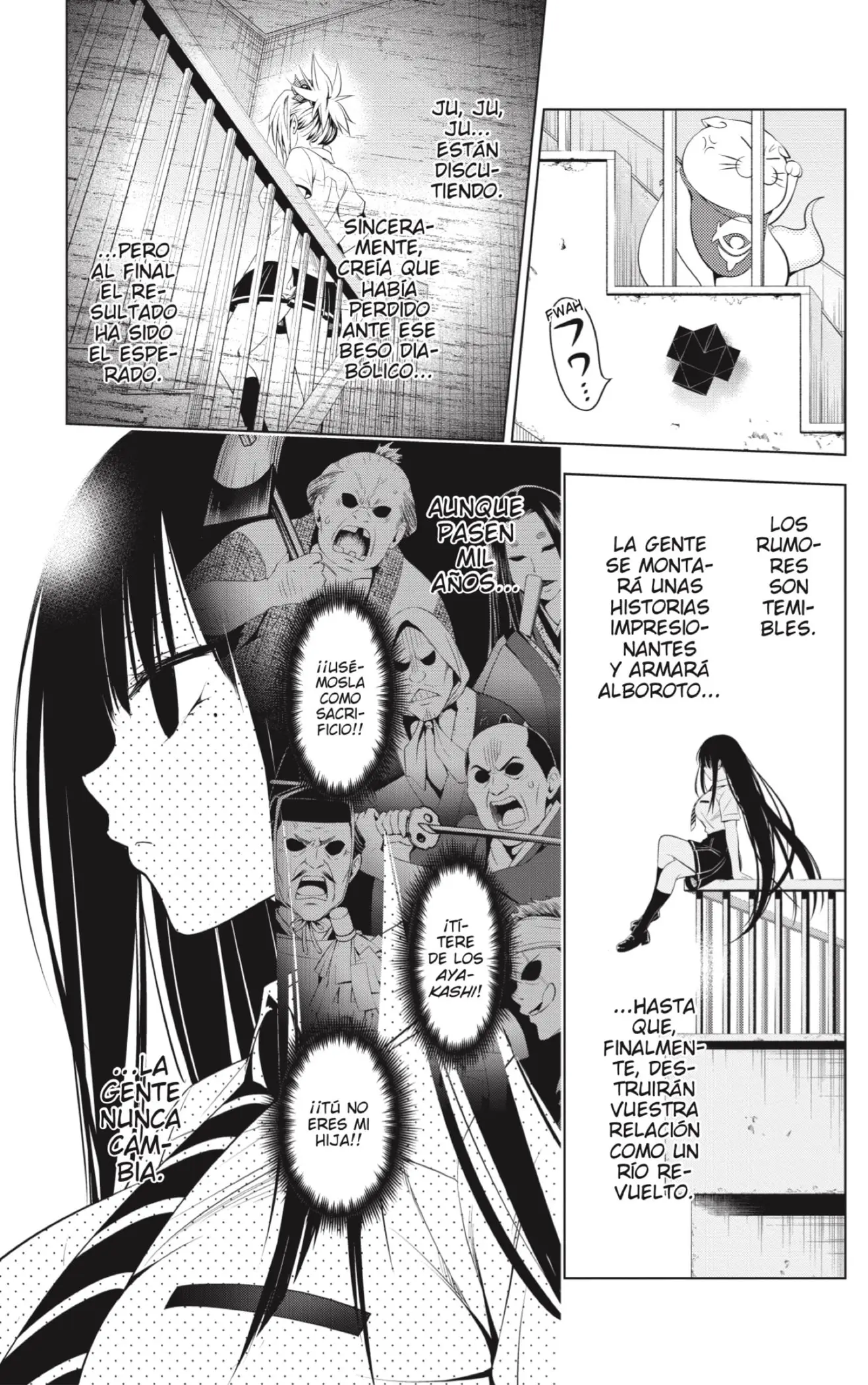 Ayakashi Triangle capítulo 73 página 7