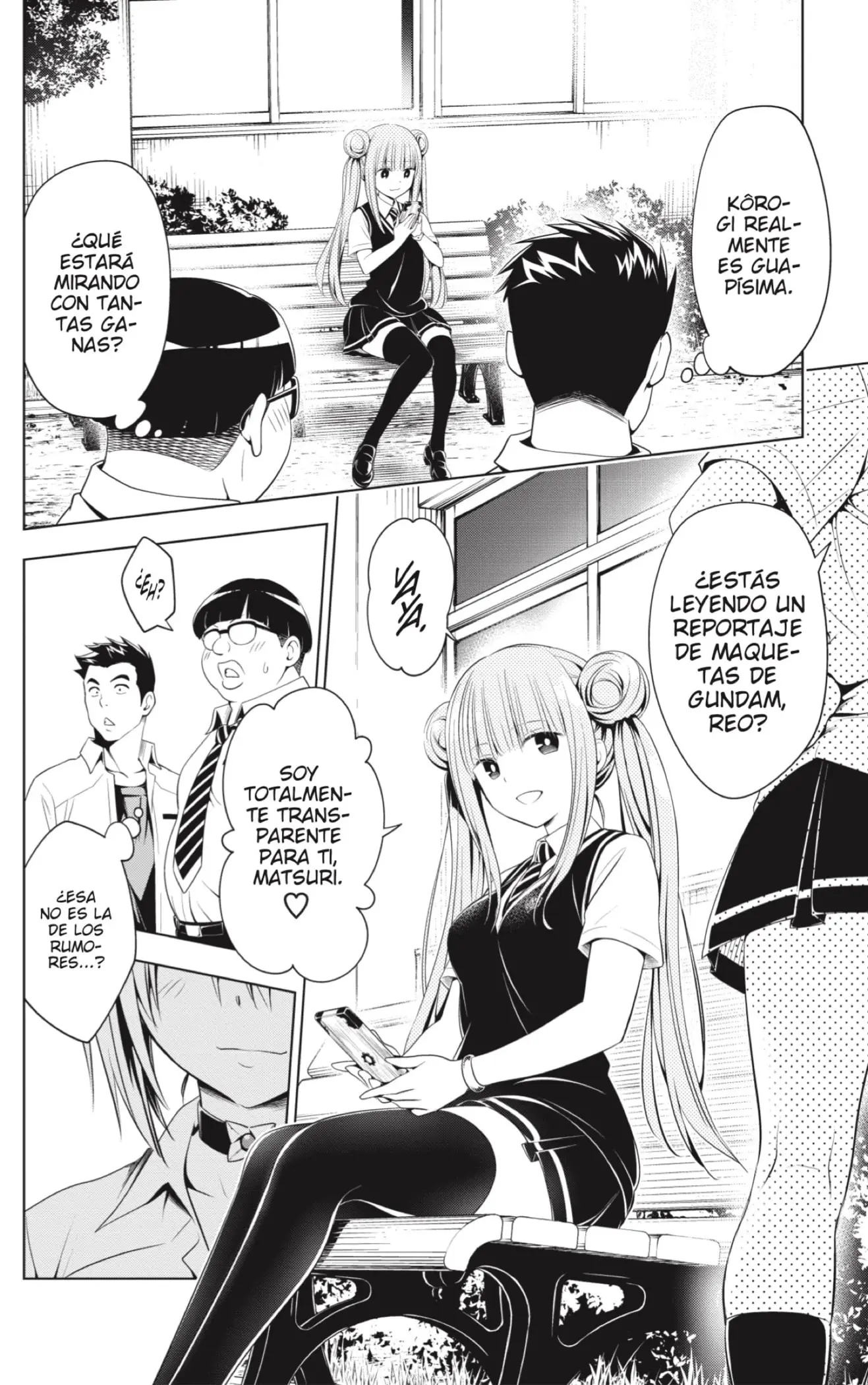 Ayakashi Triangle capítulo 73 página 10