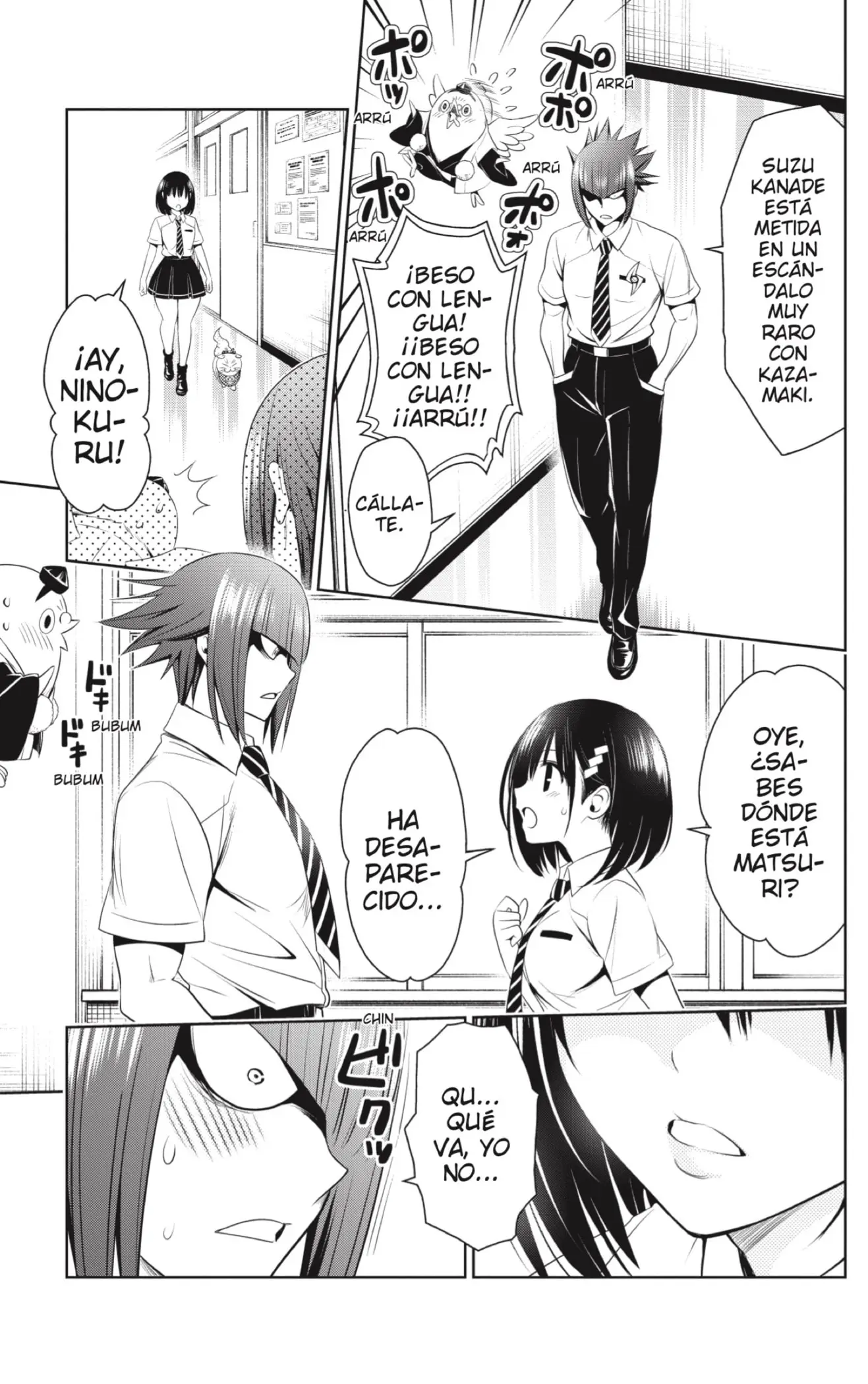 Ayakashi Triangle capítulo 73 página 15