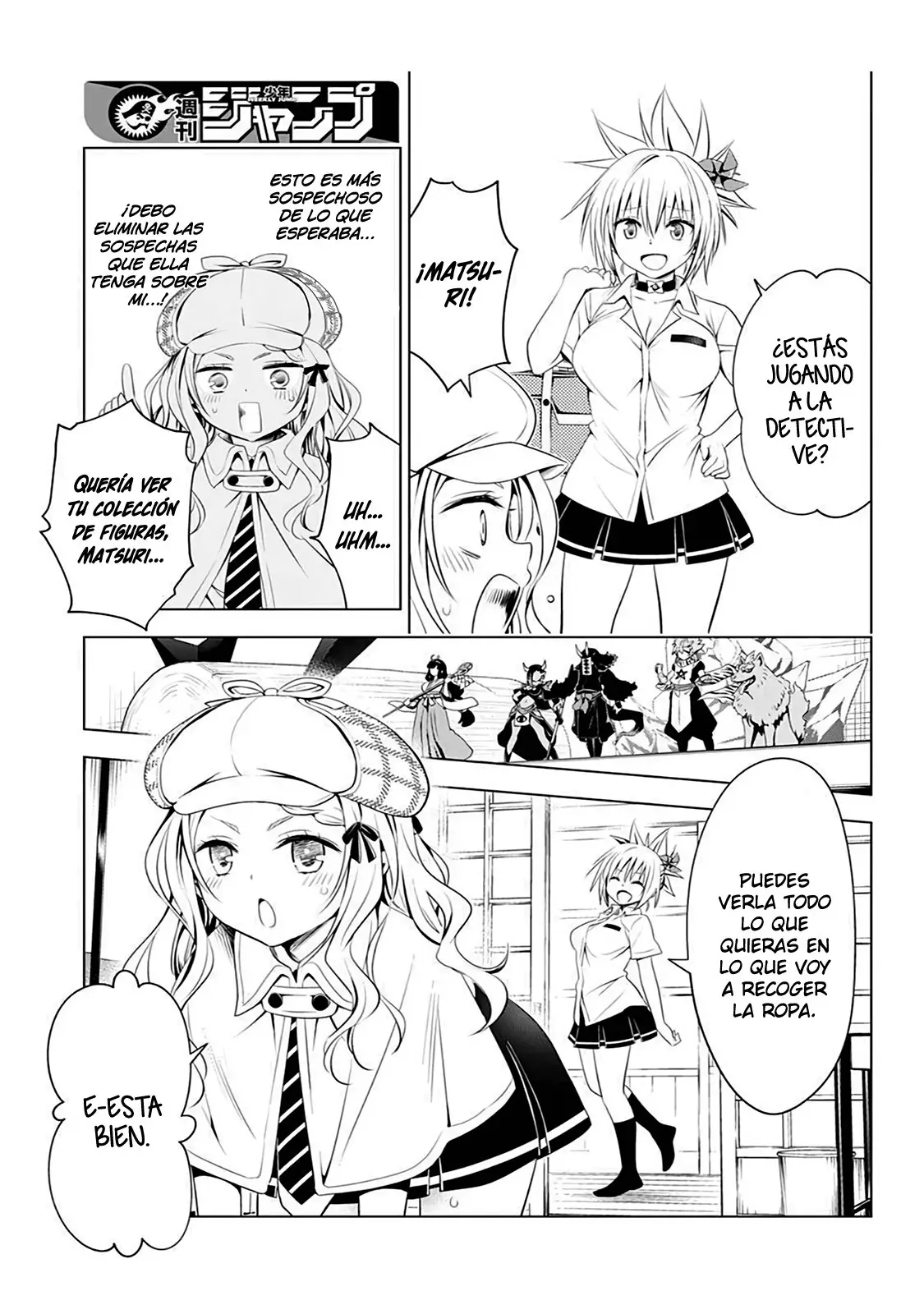 Ayakashi Triangle capítulo 74 página 8