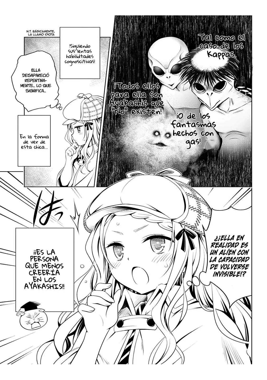 Ayakashi Triangle capítulo 74 página 14