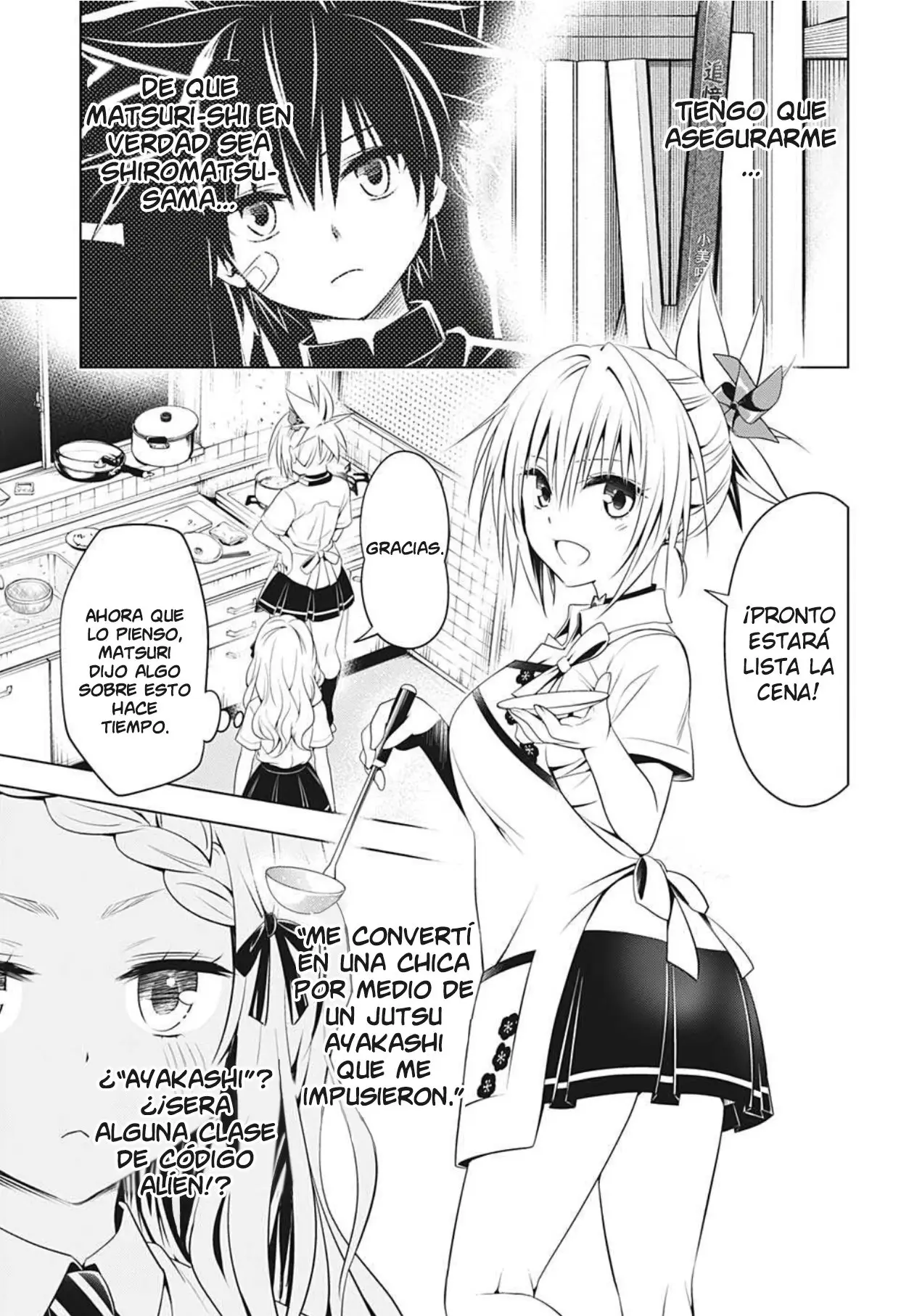 Ayakashi Triangle capítulo 75 página 8