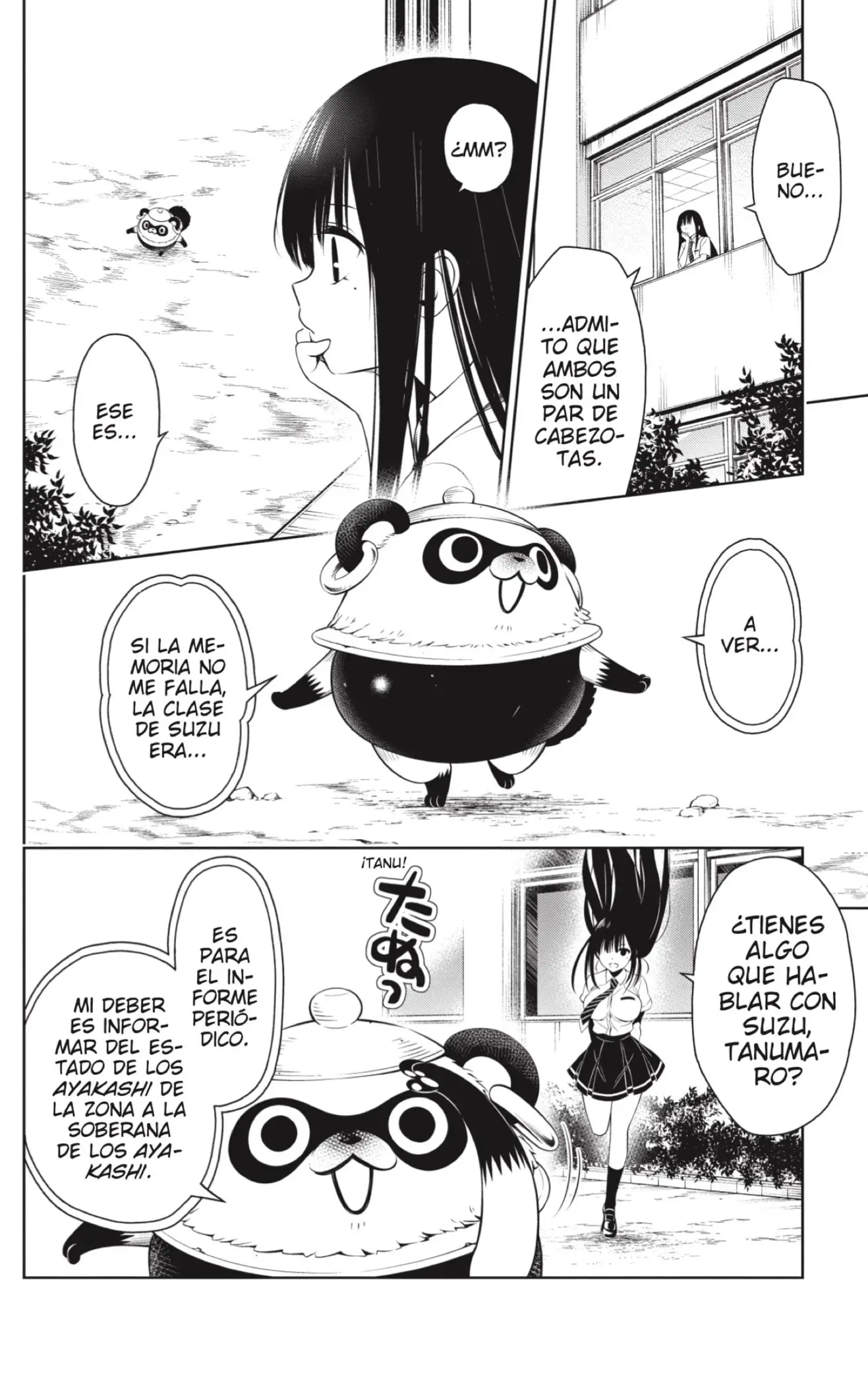 Ayakashi Triangle capítulo 76 página 4
