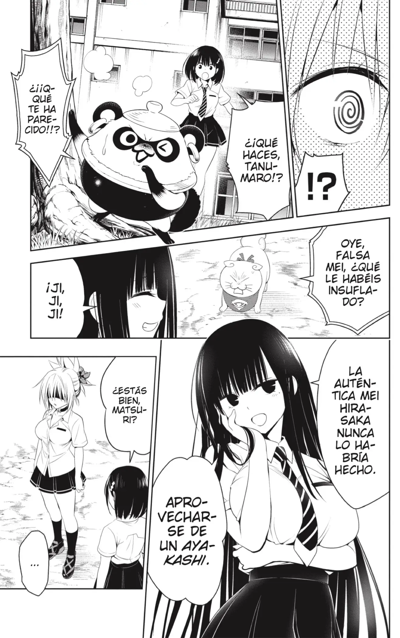 Ayakashi Triangle capítulo 76 página 9