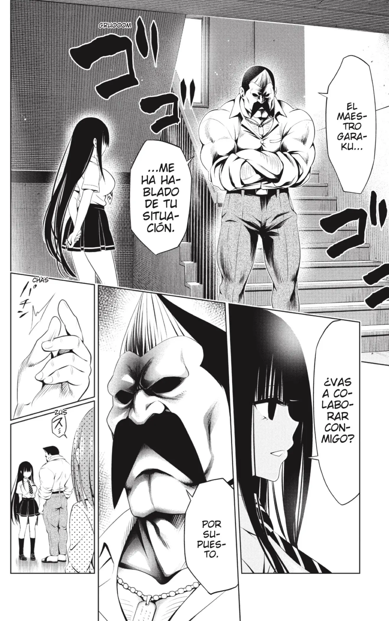 Ayakashi Triangle capítulo 80 página 6