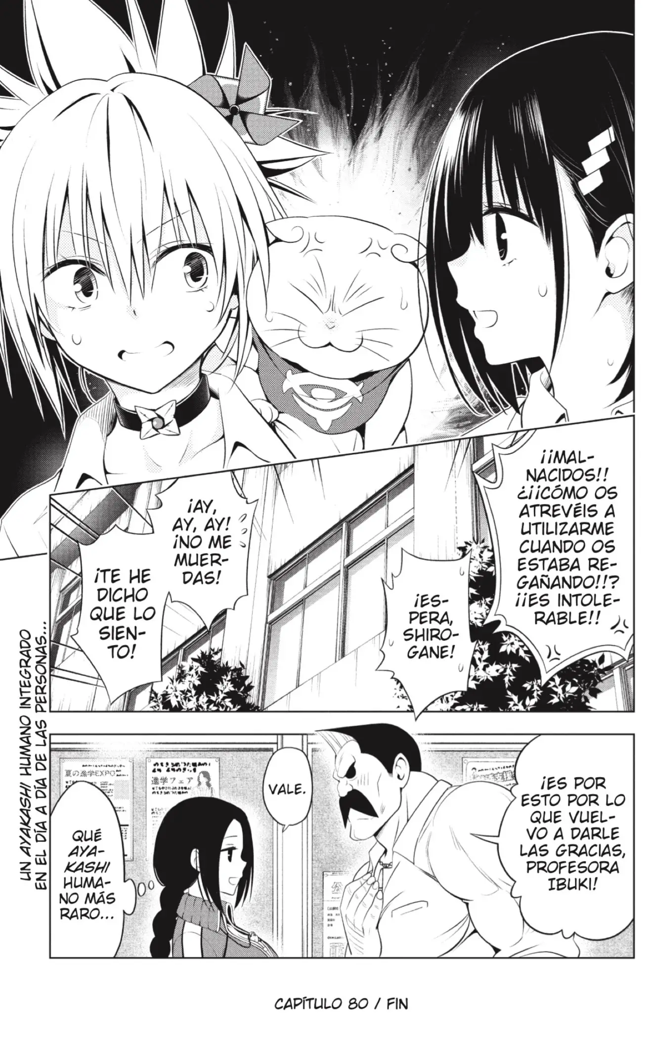 Ayakashi Triangle capítulo 80 página 19