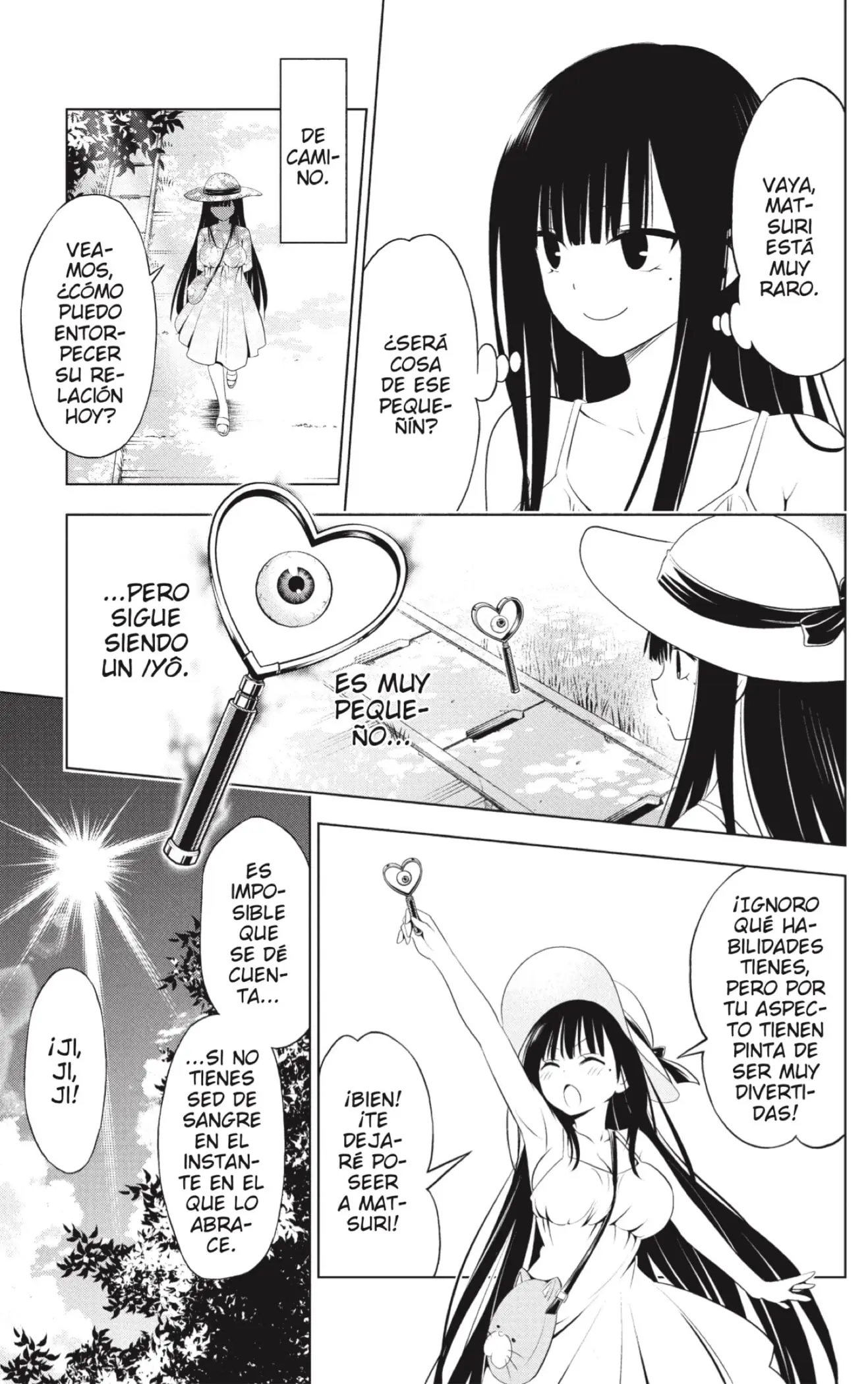 Ayakashi Triangle capítulo 81 página 9