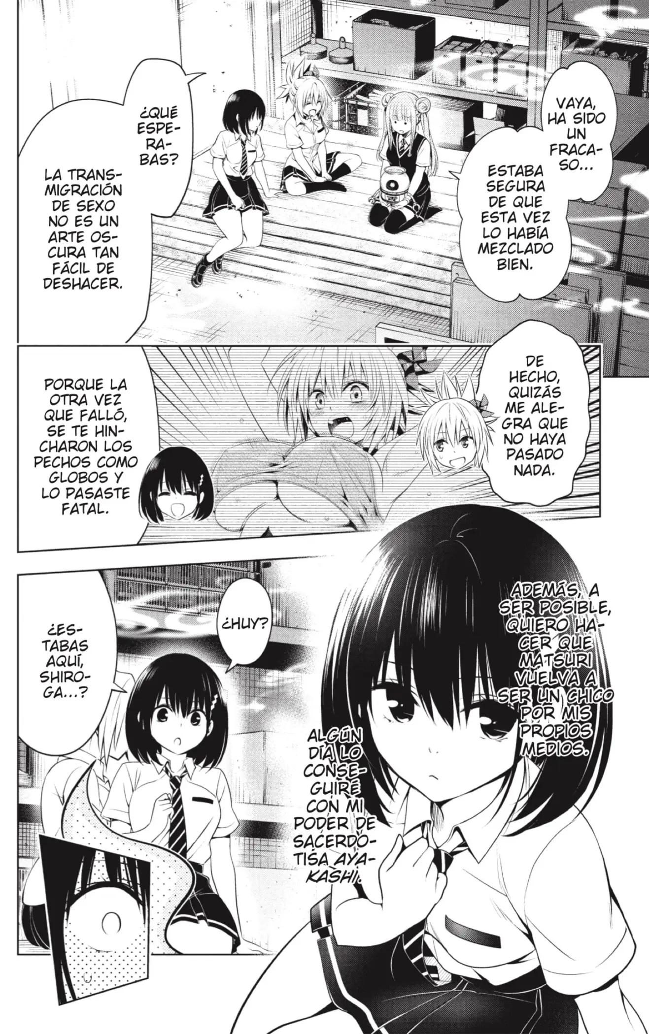 Ayakashi Triangle capítulo 82 página 4