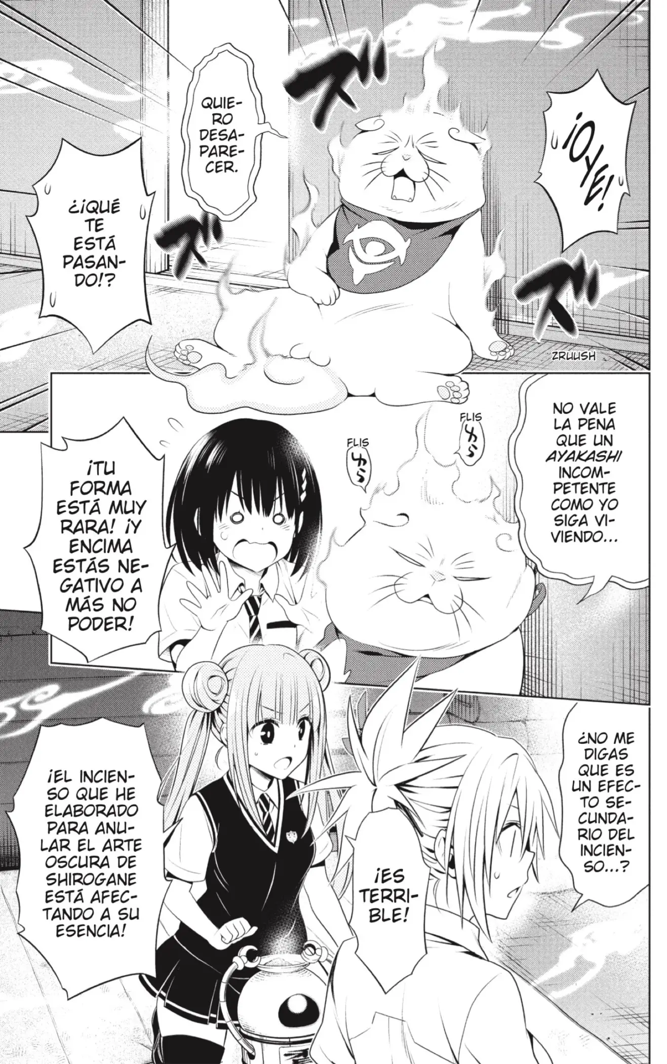 Ayakashi Triangle capítulo 82 página 5