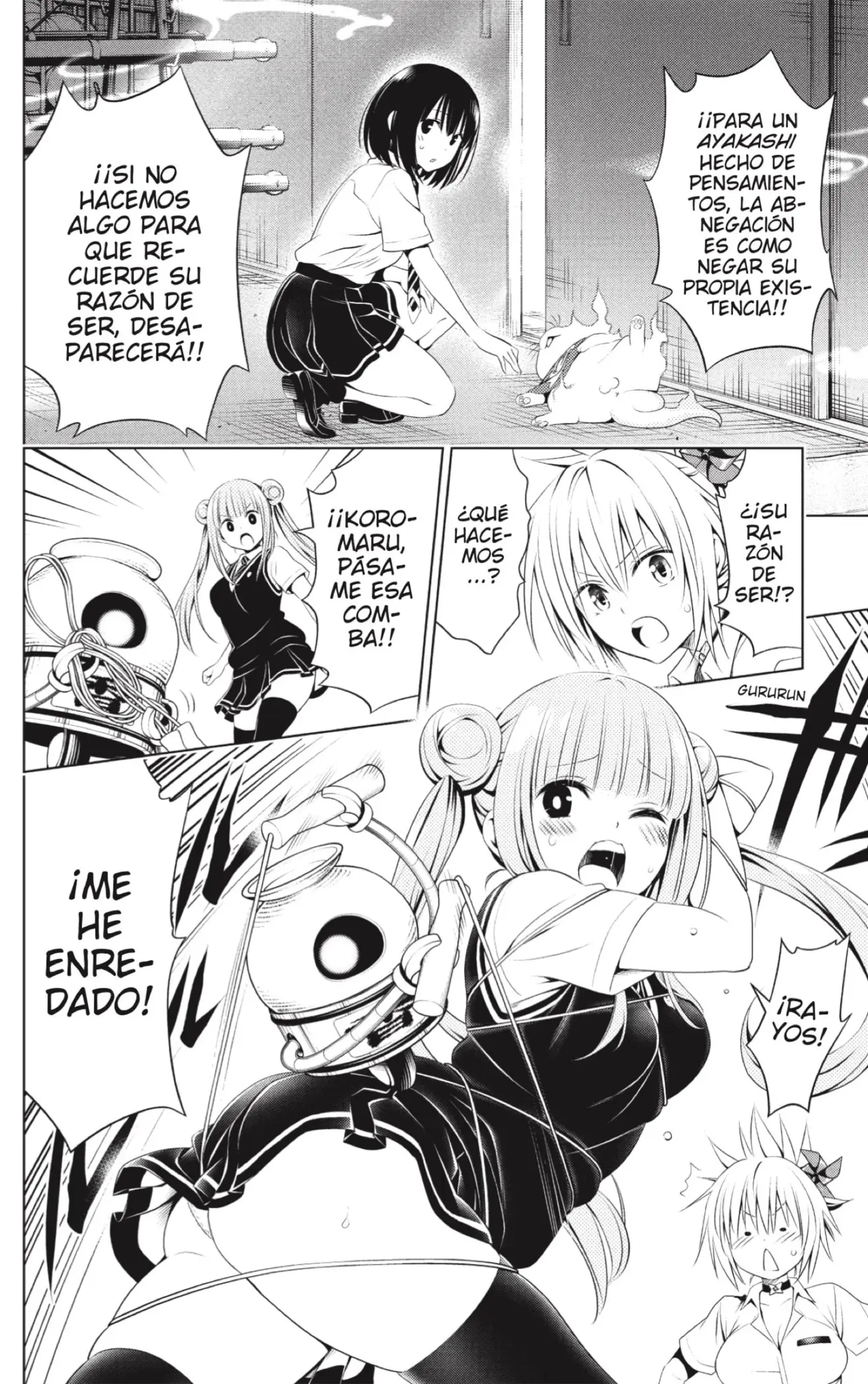 Ayakashi Triangle capítulo 82 página 6