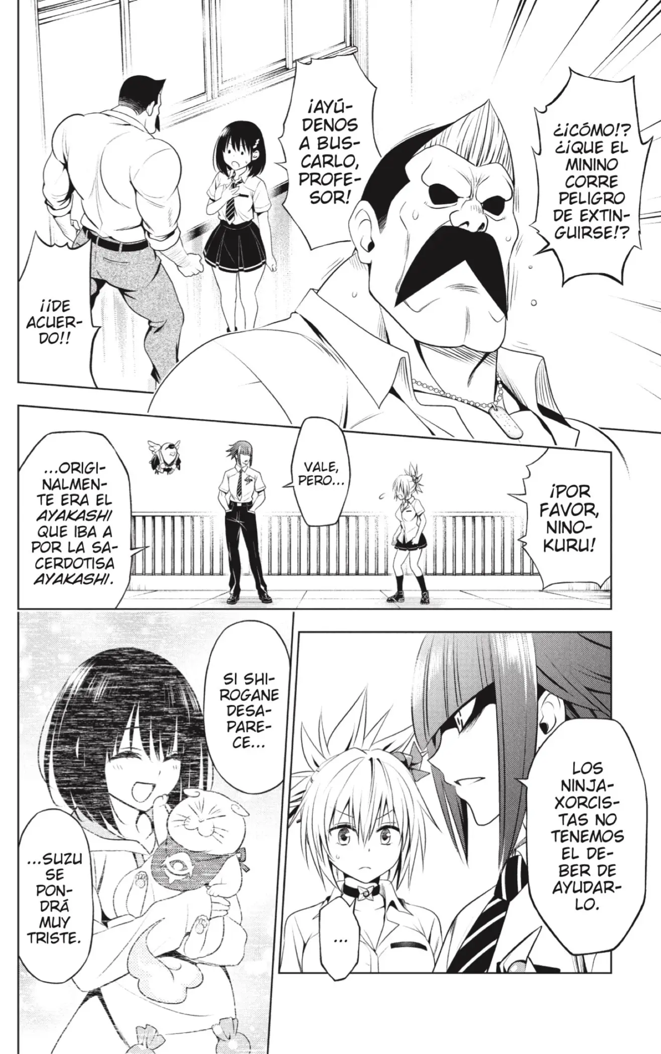 Ayakashi Triangle capítulo 82 página 10