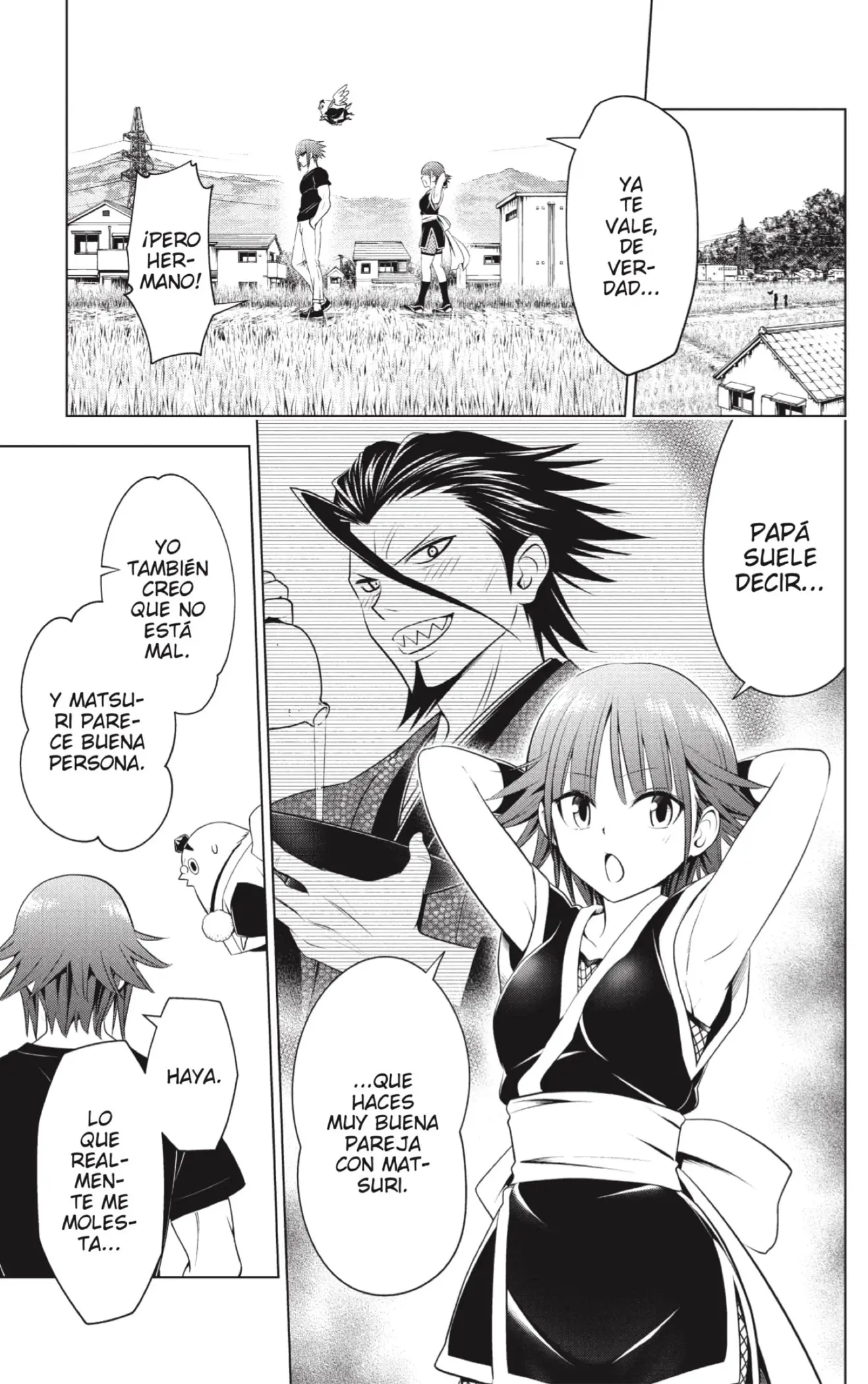 Ayakashi Triangle capítulo 85 página 3