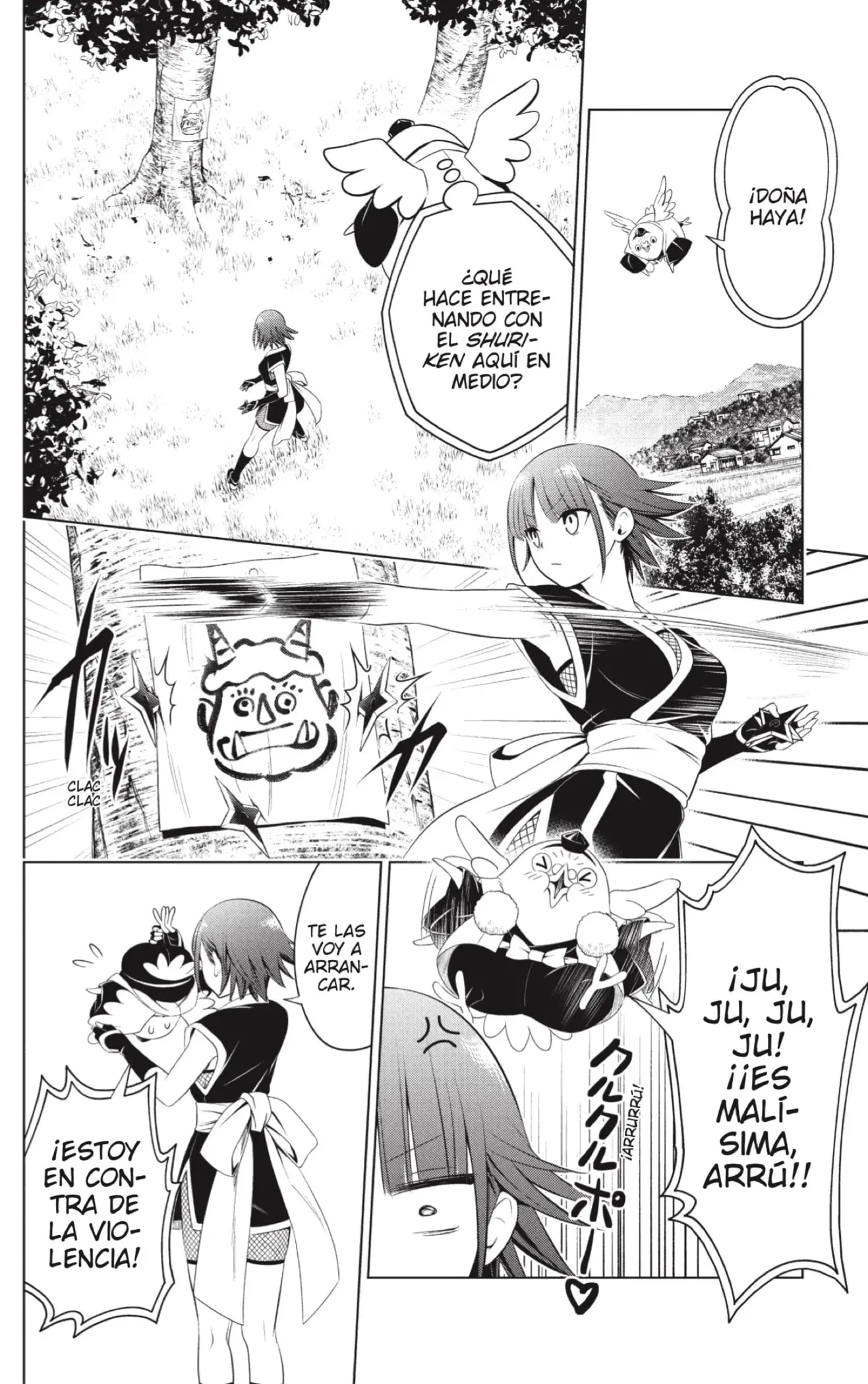 Ayakashi Triangle capítulo 85 página 6