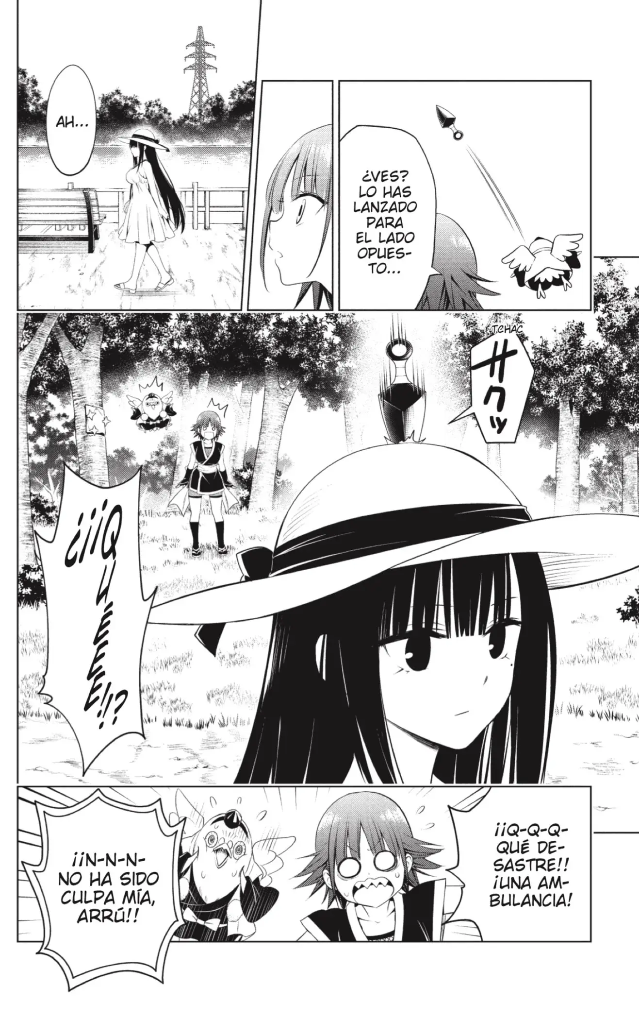 Ayakashi Triangle capítulo 85 página 10
