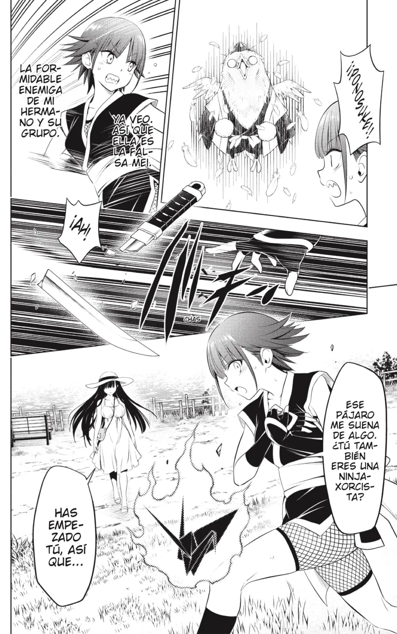 Ayakashi Triangle capítulo 85 página 12