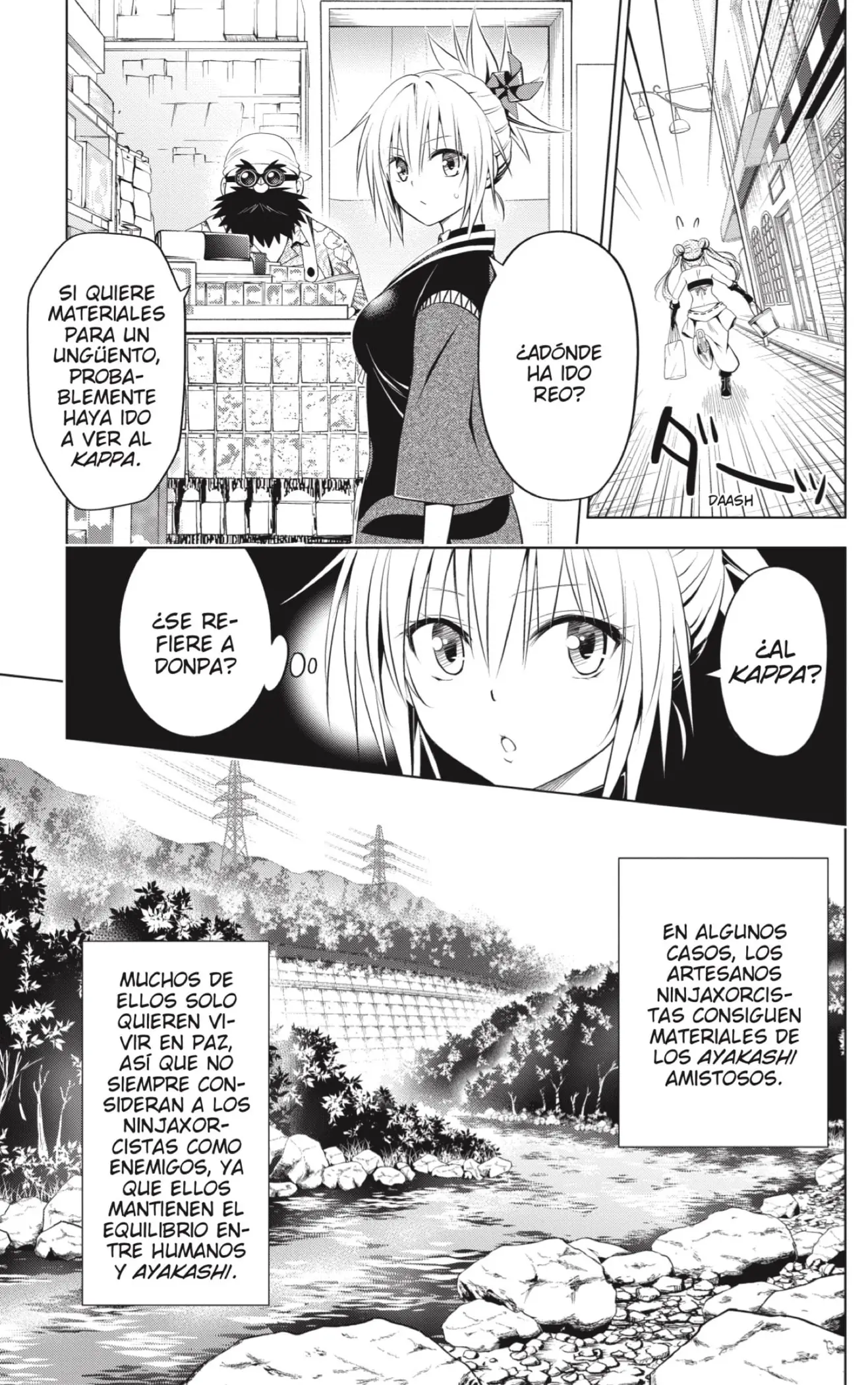 Ayakashi Triangle capítulo 86 página 9