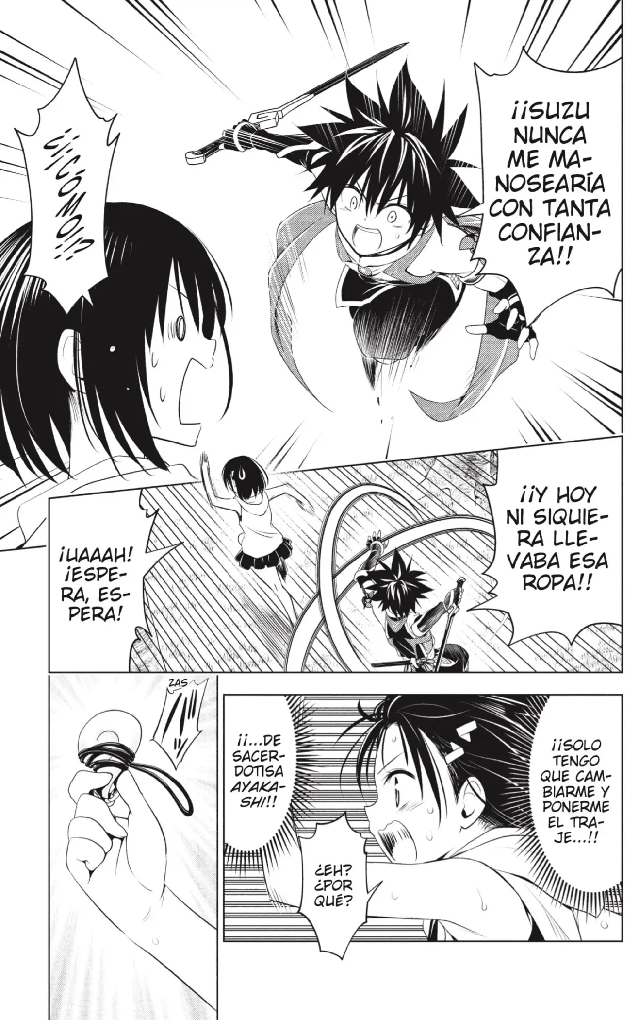 Ayakashi Triangle capítulo 87 página 15