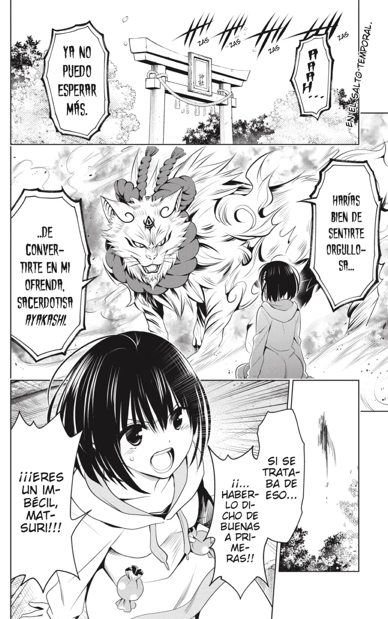 Ayakashi Triangle capítulo 88 página 2