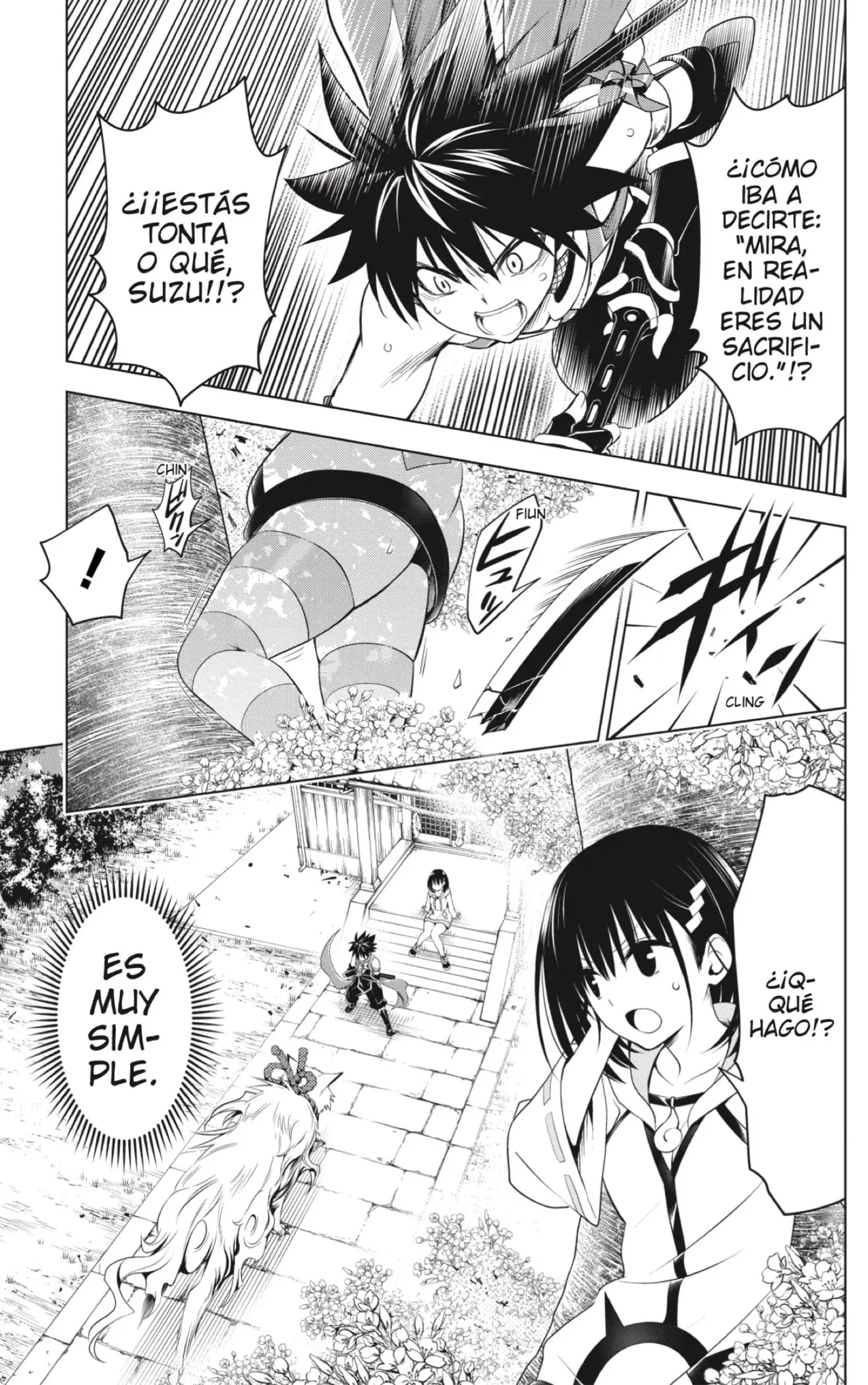 Ayakashi Triangle capítulo 88 página 3