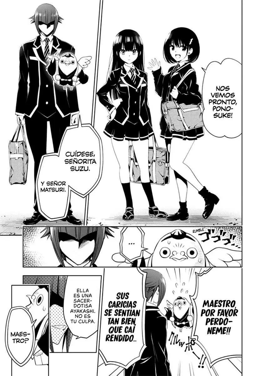 Ayakashi Triangle capítulo 9 página 18