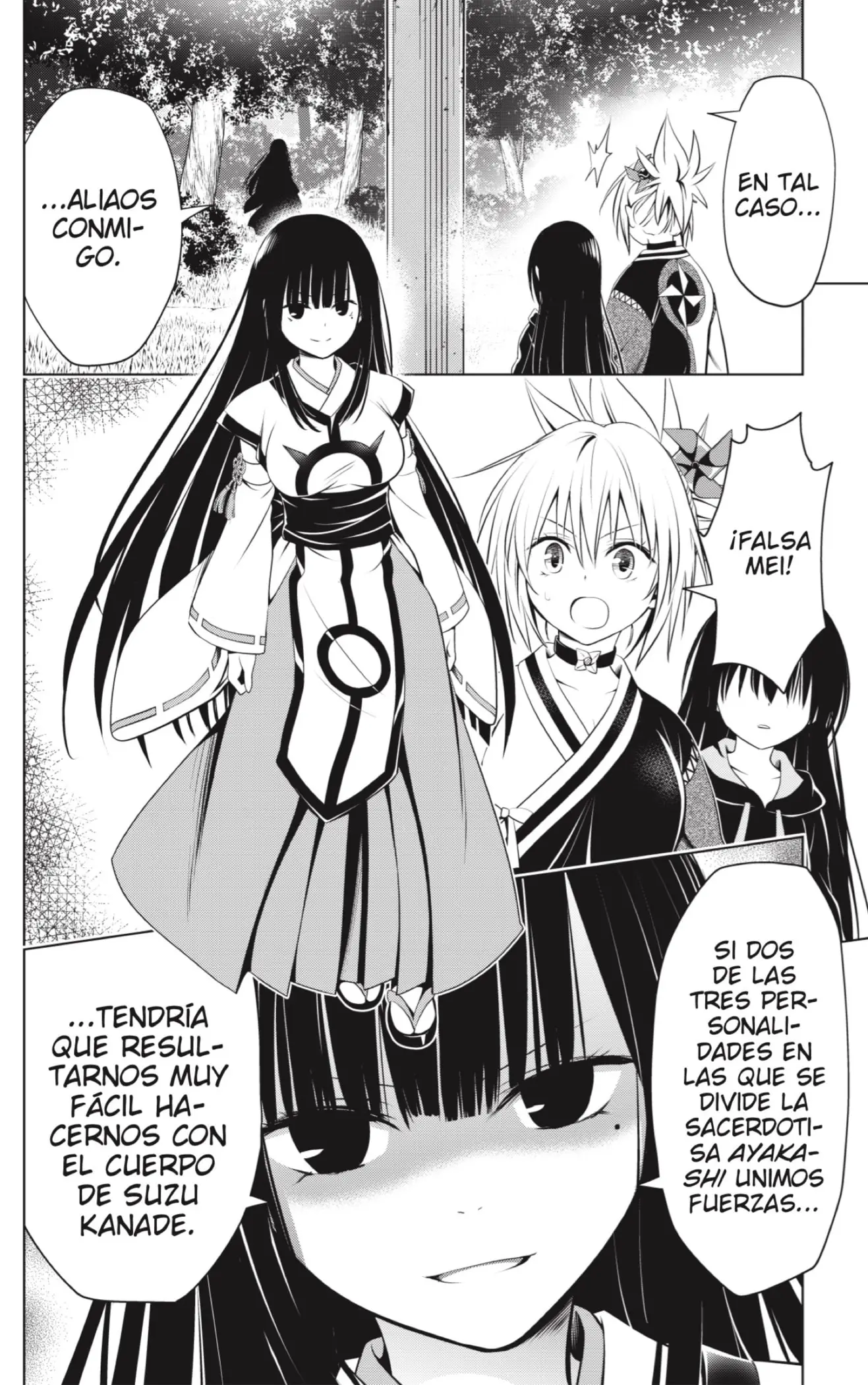 Ayakashi Triangle capítulo 91 página 10