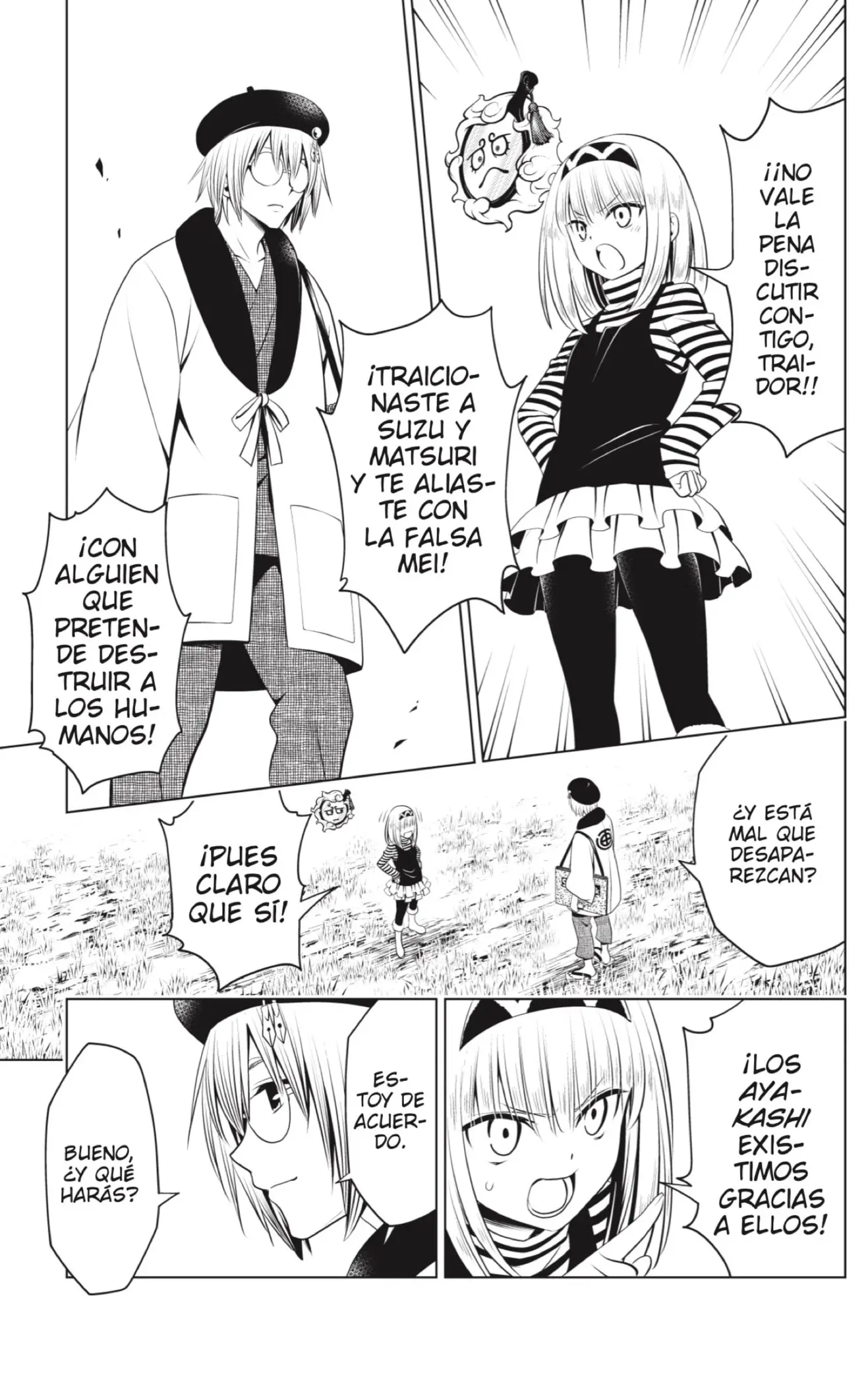 Ayakashi Triangle capítulo 93 página 5