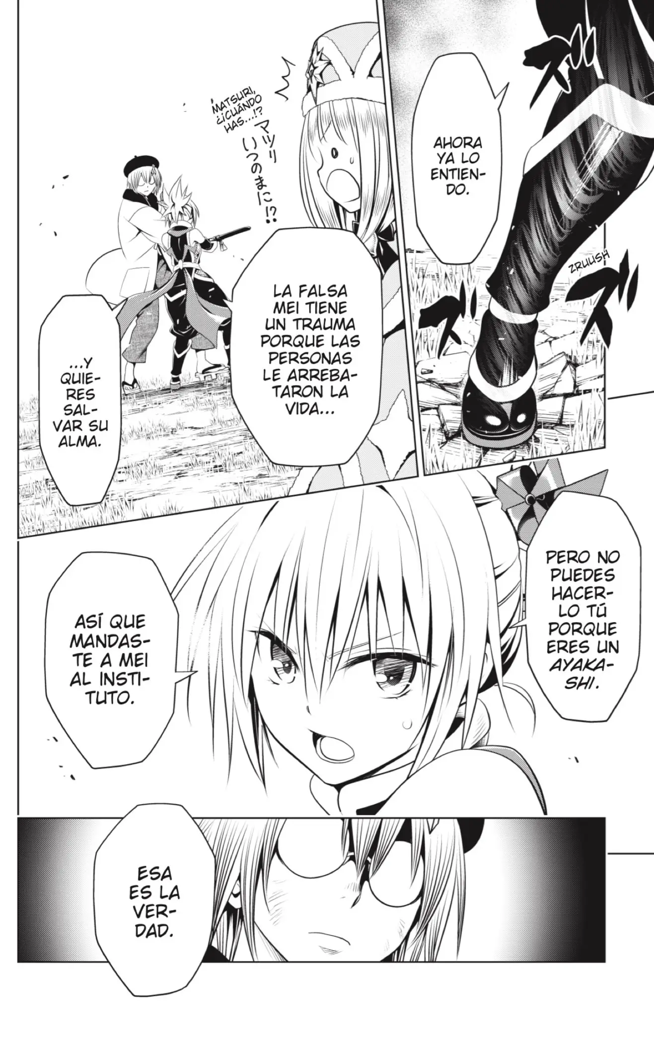 Ayakashi Triangle capítulo 93 página 18
