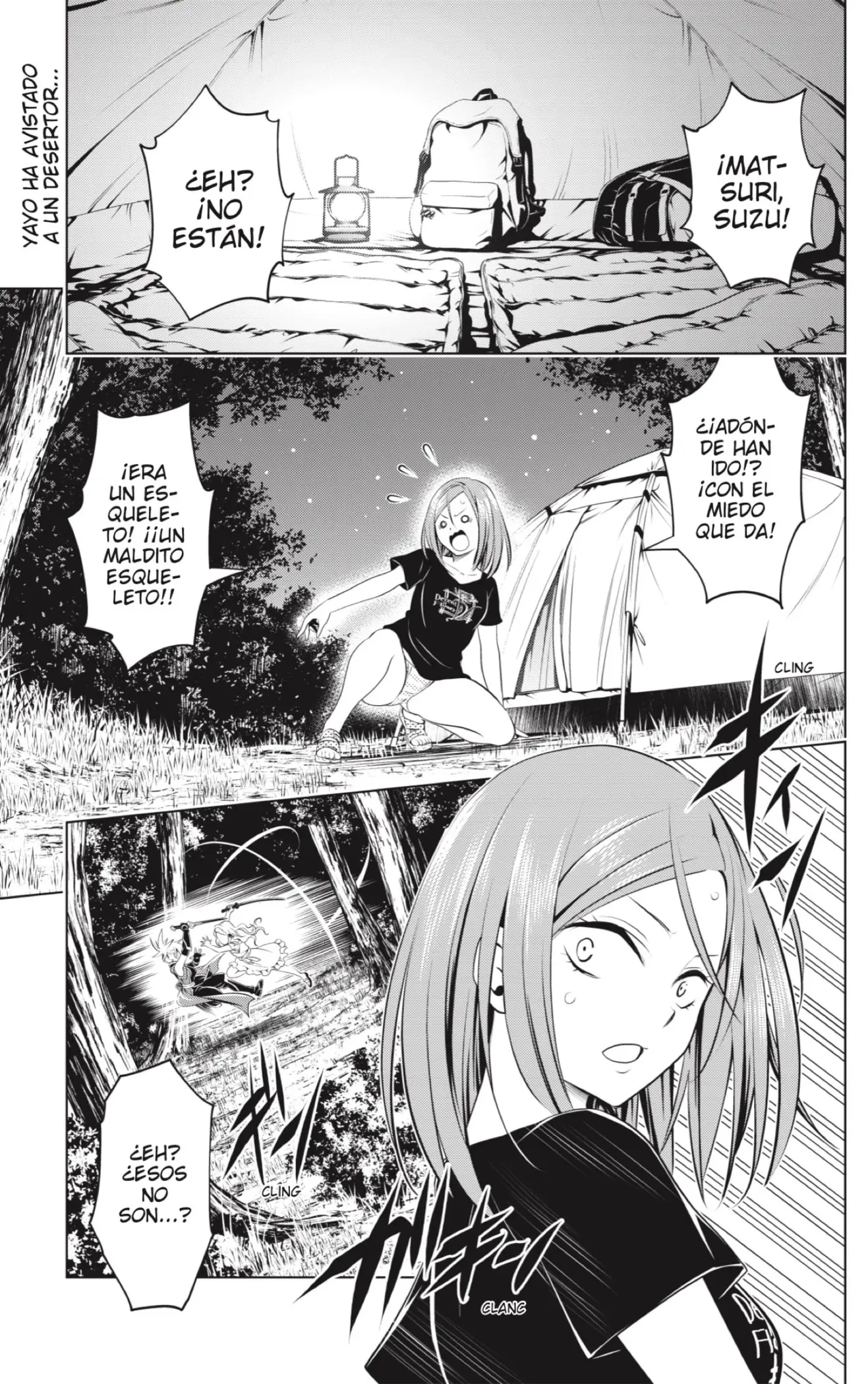 Ayakashi Triangle capítulo 98 página 3
