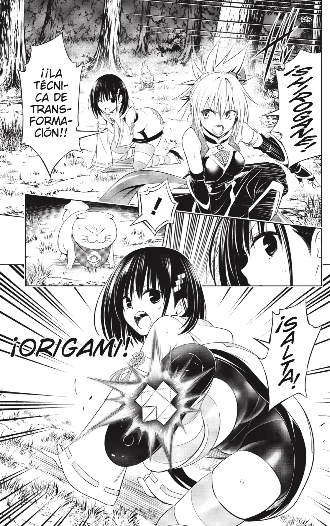 Ayakashi Triangle capítulo 98 página 15