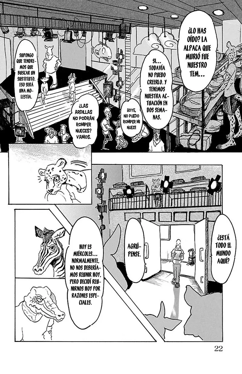 Beastars capítulo 1 página 22