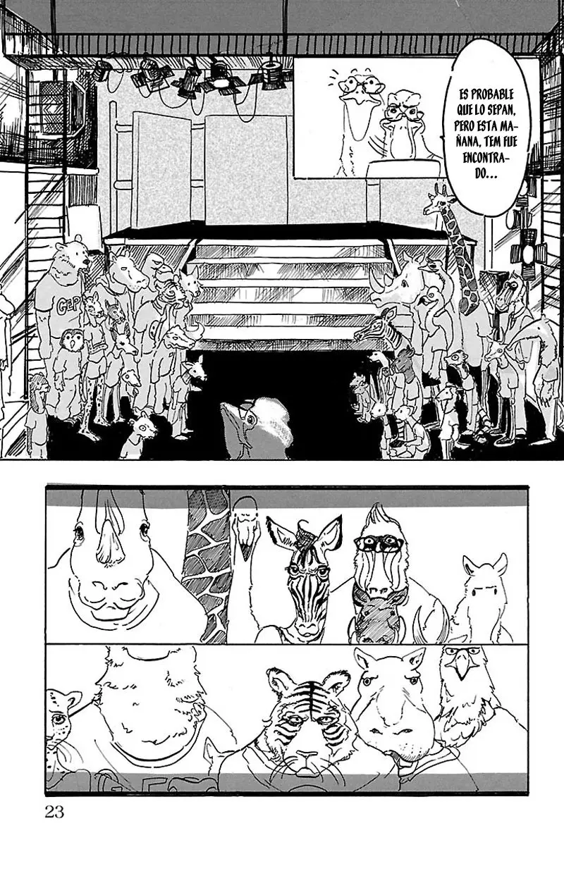 Beastars capítulo 1 página 23