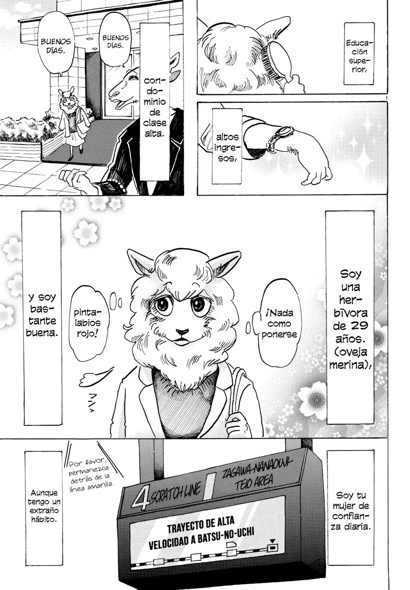 Beastars capítulo 100 página 3