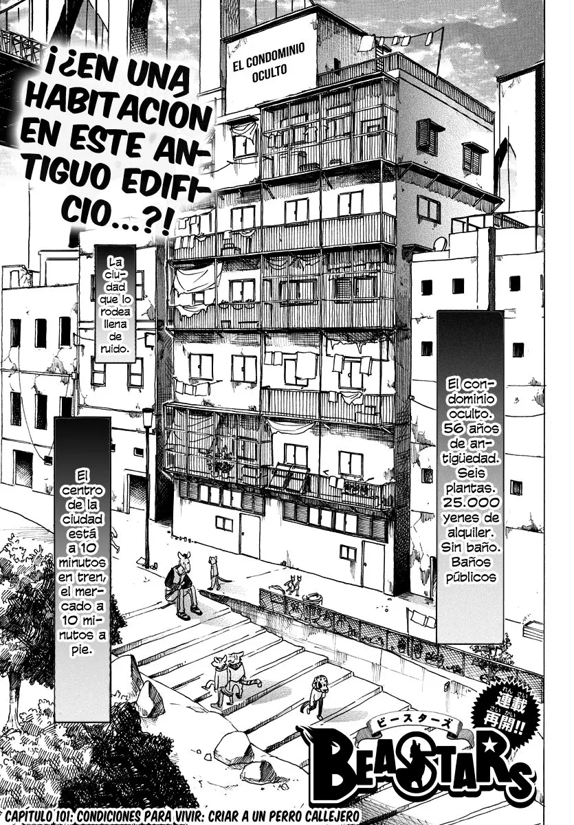 Beastars capítulo 101 página 2
