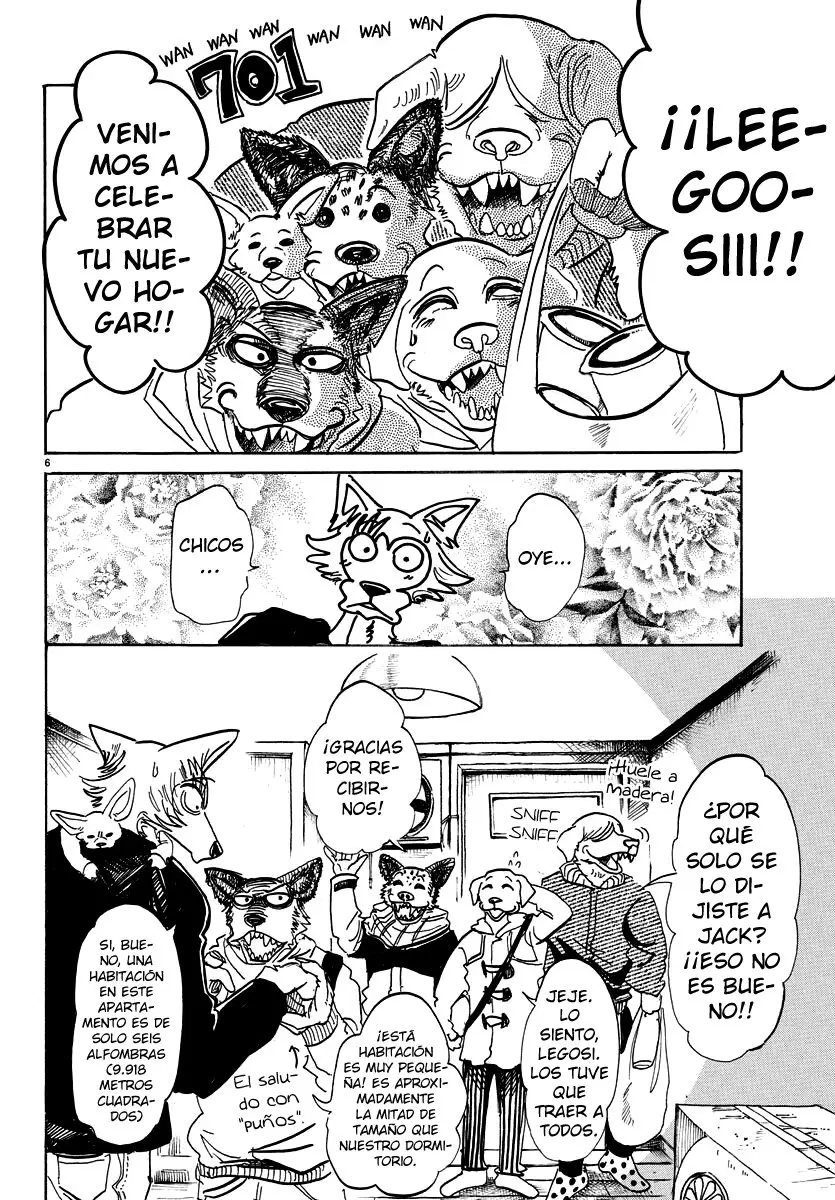 Beastars capítulo 101 página 7