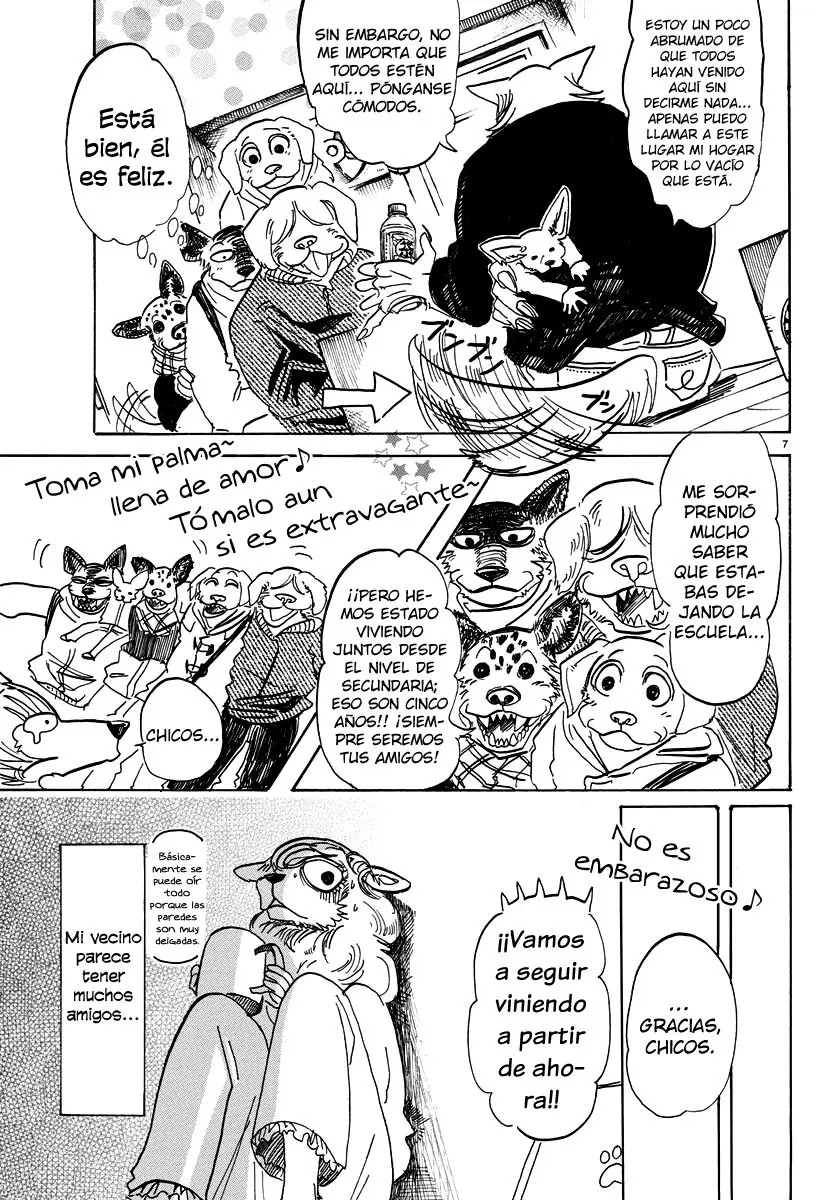 Beastars capítulo 101 página 8