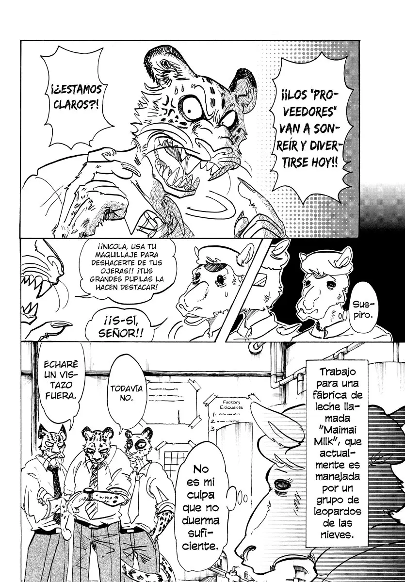 Beastars capítulo 102 página 3