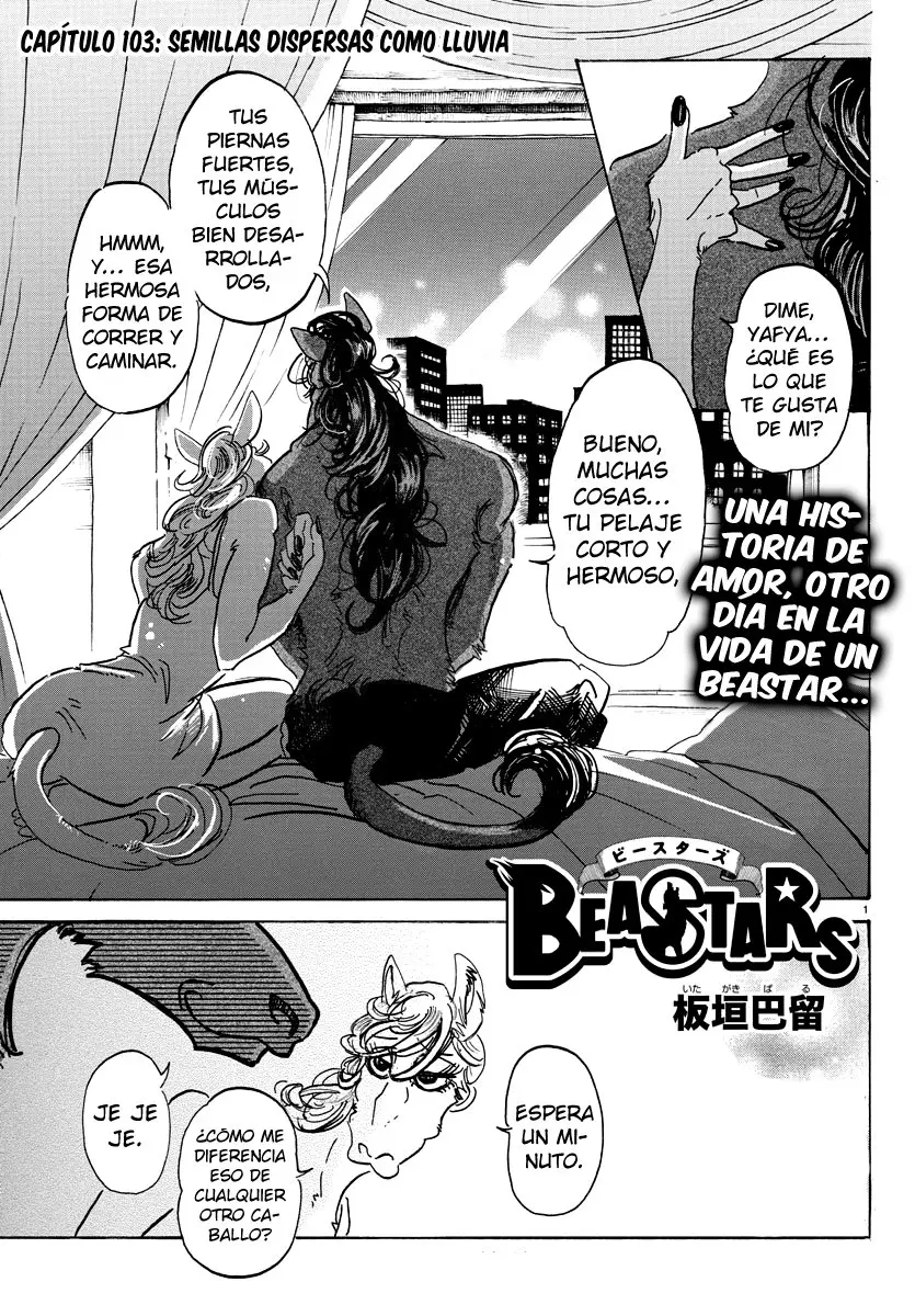 Beastars capítulo 103 página 2