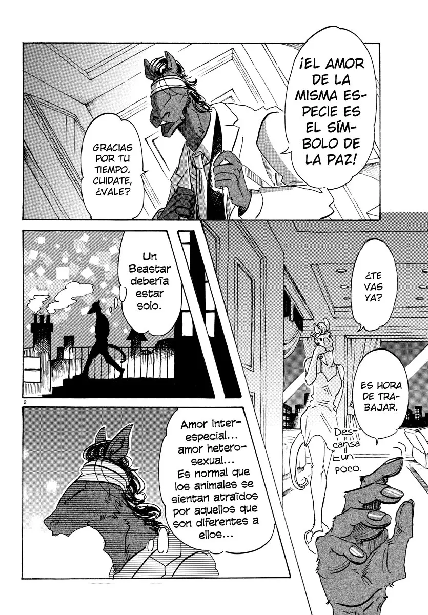 Beastars capítulo 103 página 3