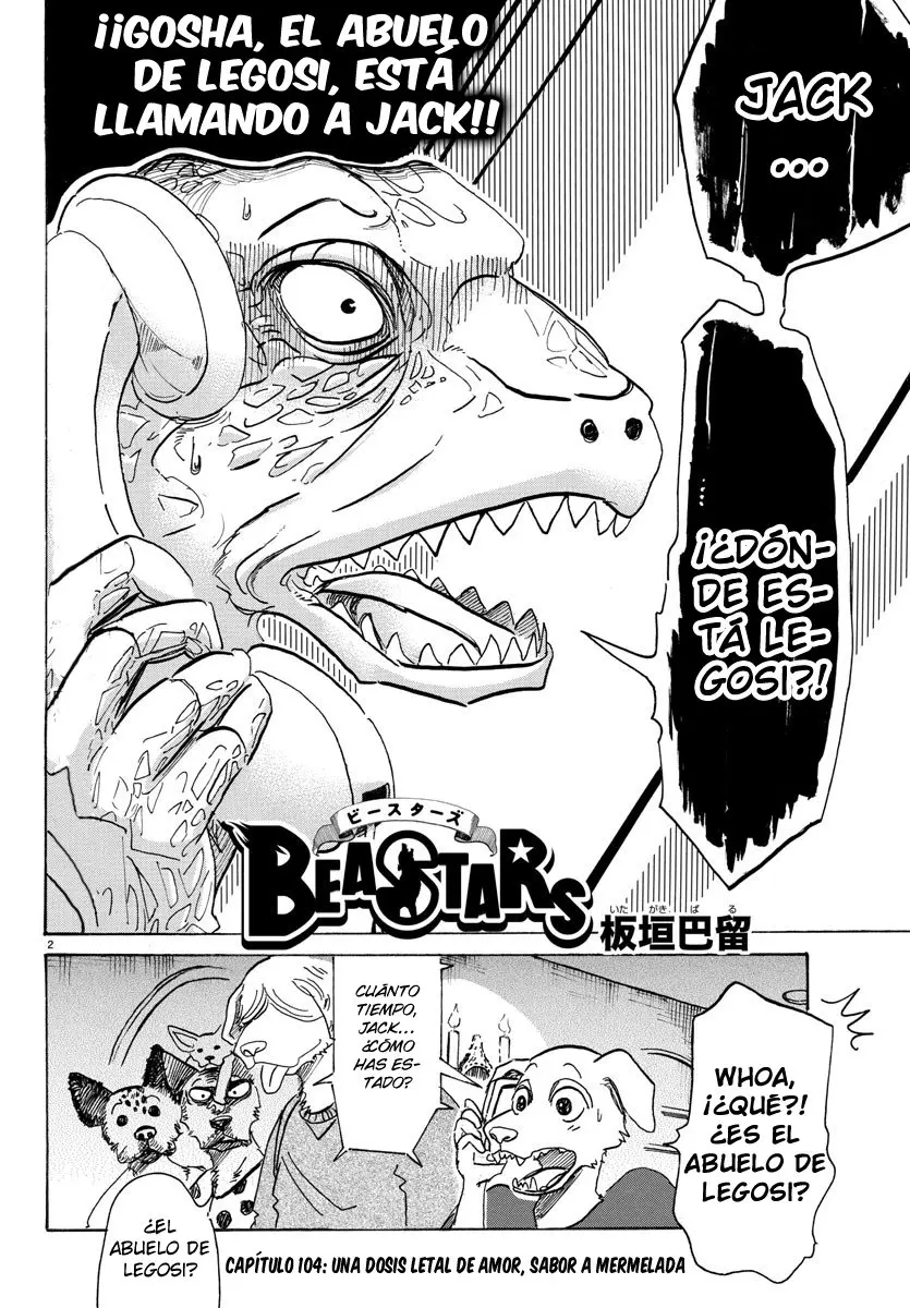 Beastars capítulo 104 página 3