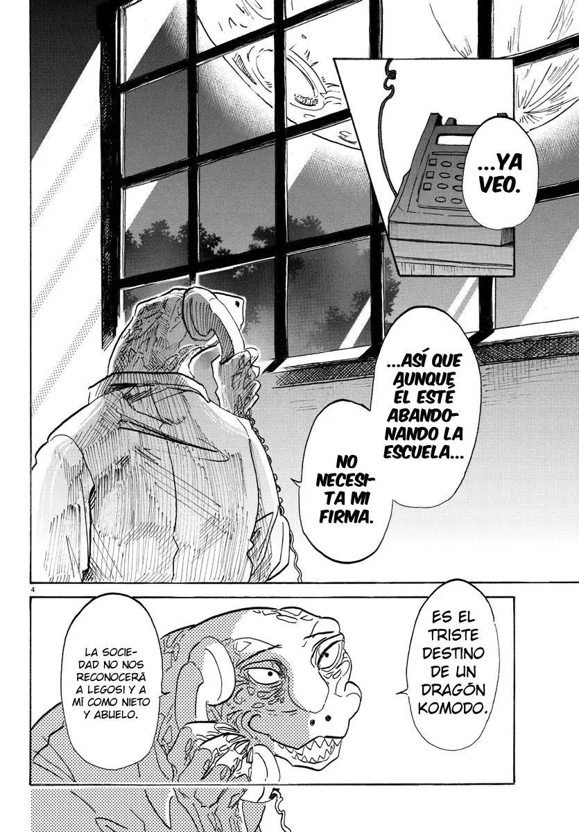 Beastars capítulo 104 página 5