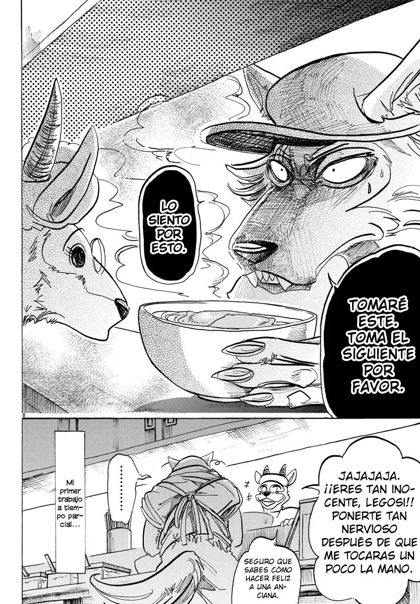 Beastars capítulo 104 página 9